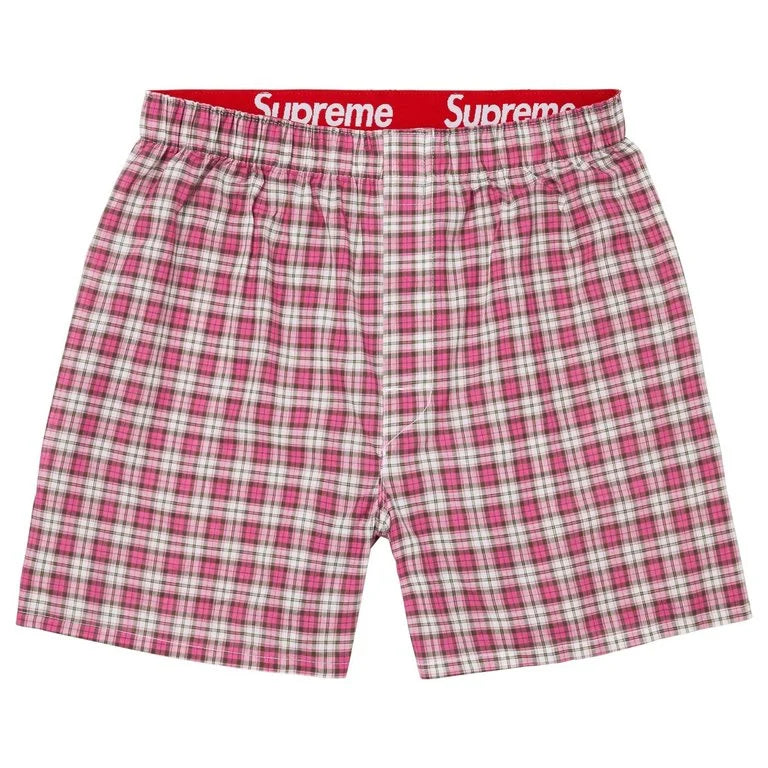 Supreme Hanes Plaid Boxers Multicolor (4 Pack)