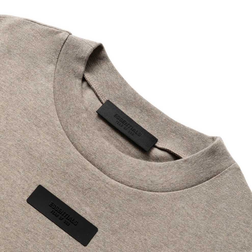 Fear of God Essentials Longsleeve Tee Heather Grey