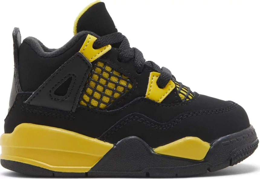 Air Jordan 4 Retro TD 'Thunder' 2023 Kids