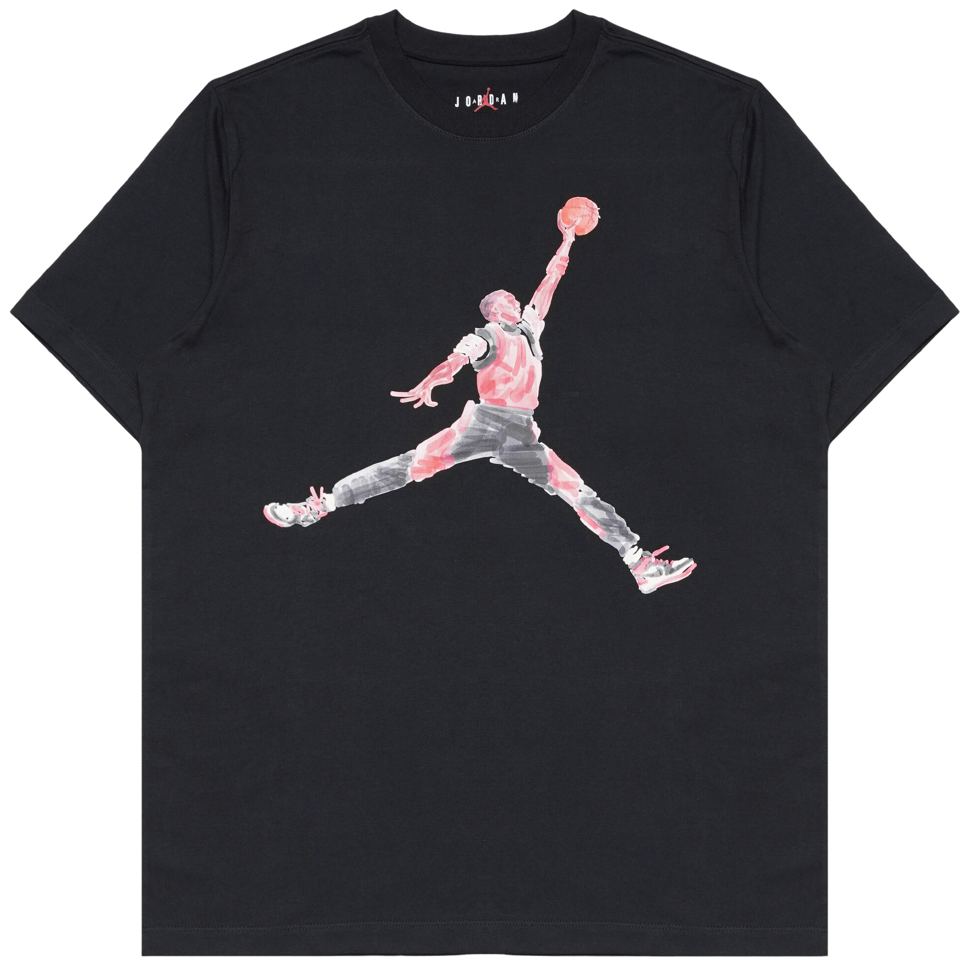 Air Jordan Watercolor T-shirt Black