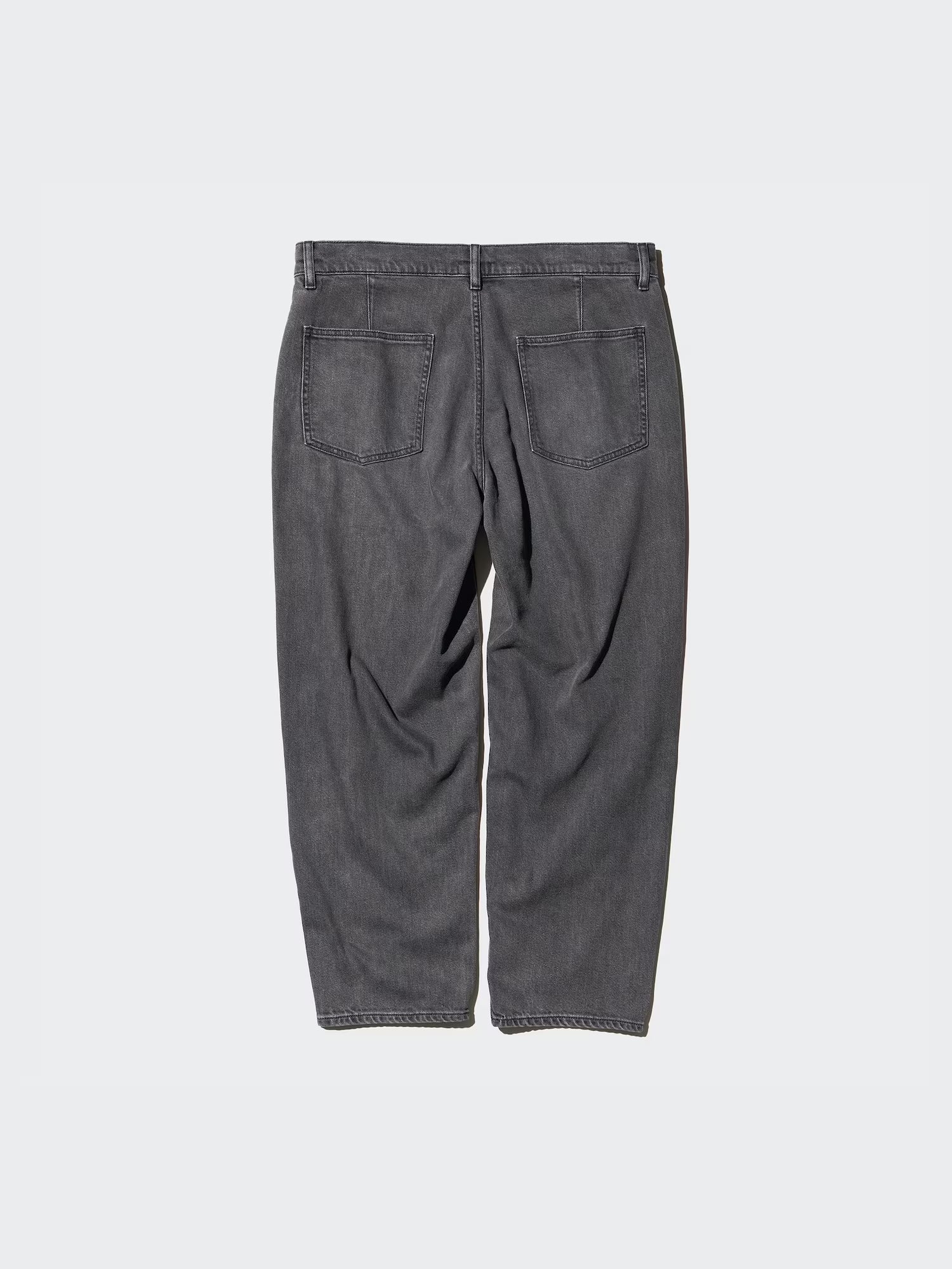 Uniqlo Relaxed Ankle Jeans Gray