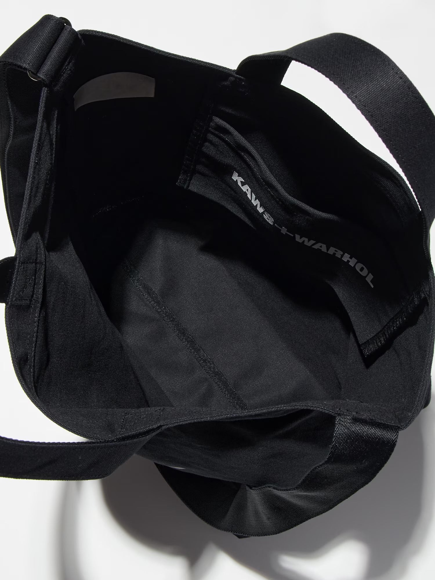 KAWS + Warhol 2-Way Tote Bag Black