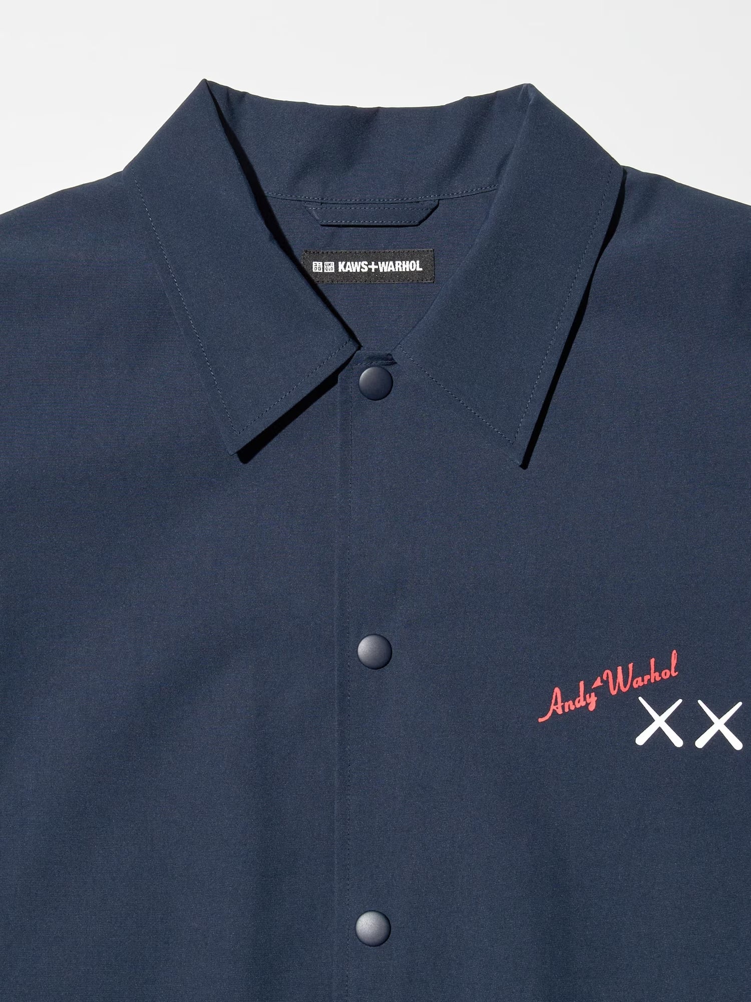 KAWS + Warhol Coach Jacket Navy