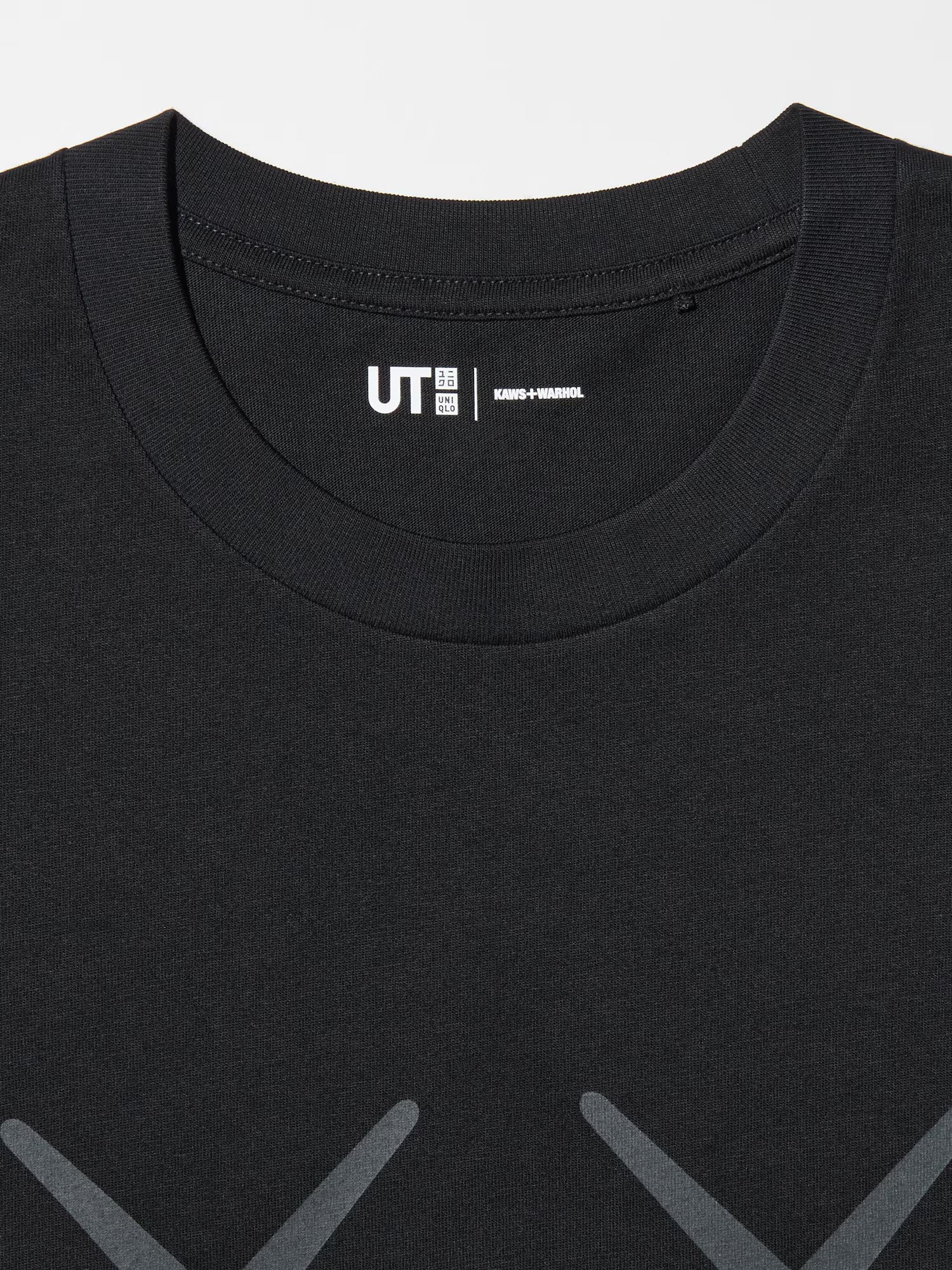 KAWS + Warhol UT Graphic T-Shirt Black