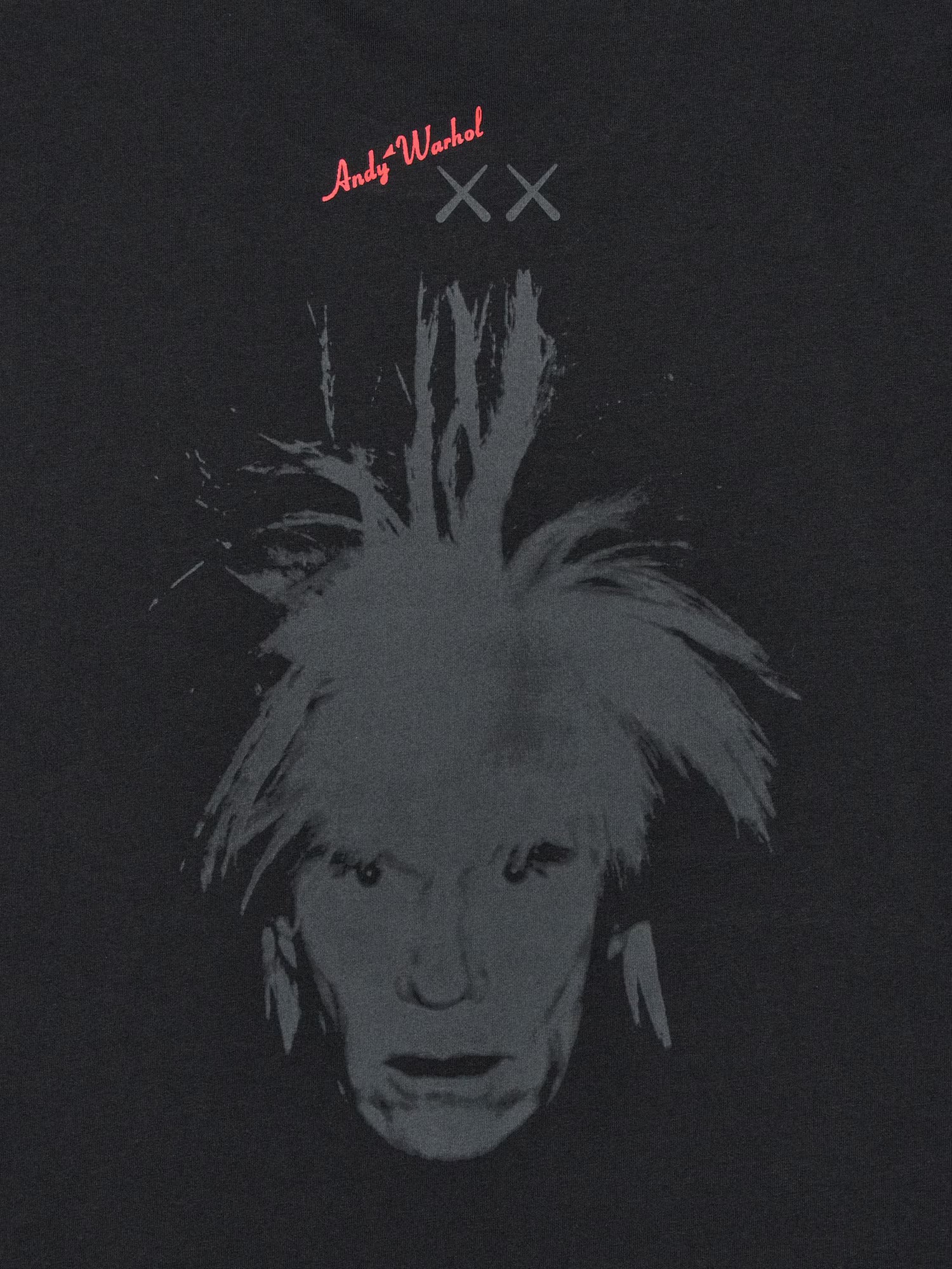 KAWS + Warhol UT Graphic T-Shirt Black