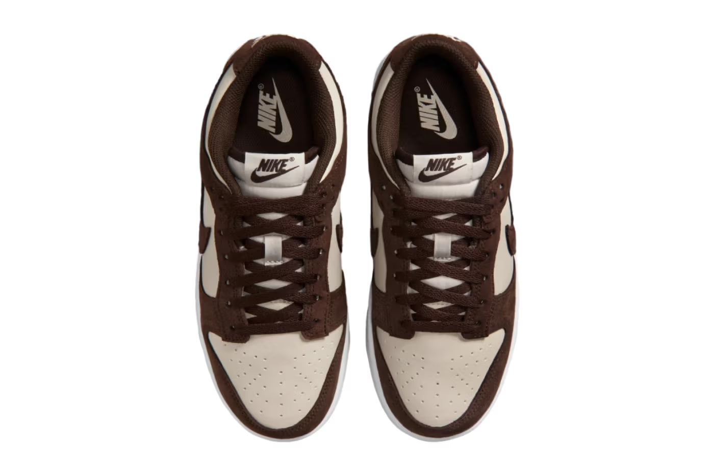 NIKE WMNS DUNK LOW BAROQUE BROWN / METALLIC GOLD