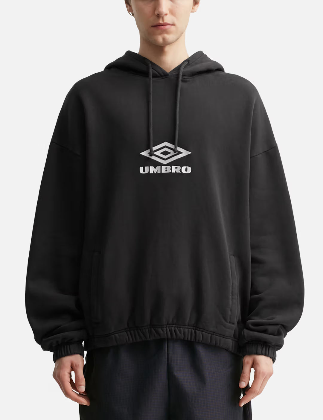 Umbro x Slam Jam OG Logo Mask Hoodie Black