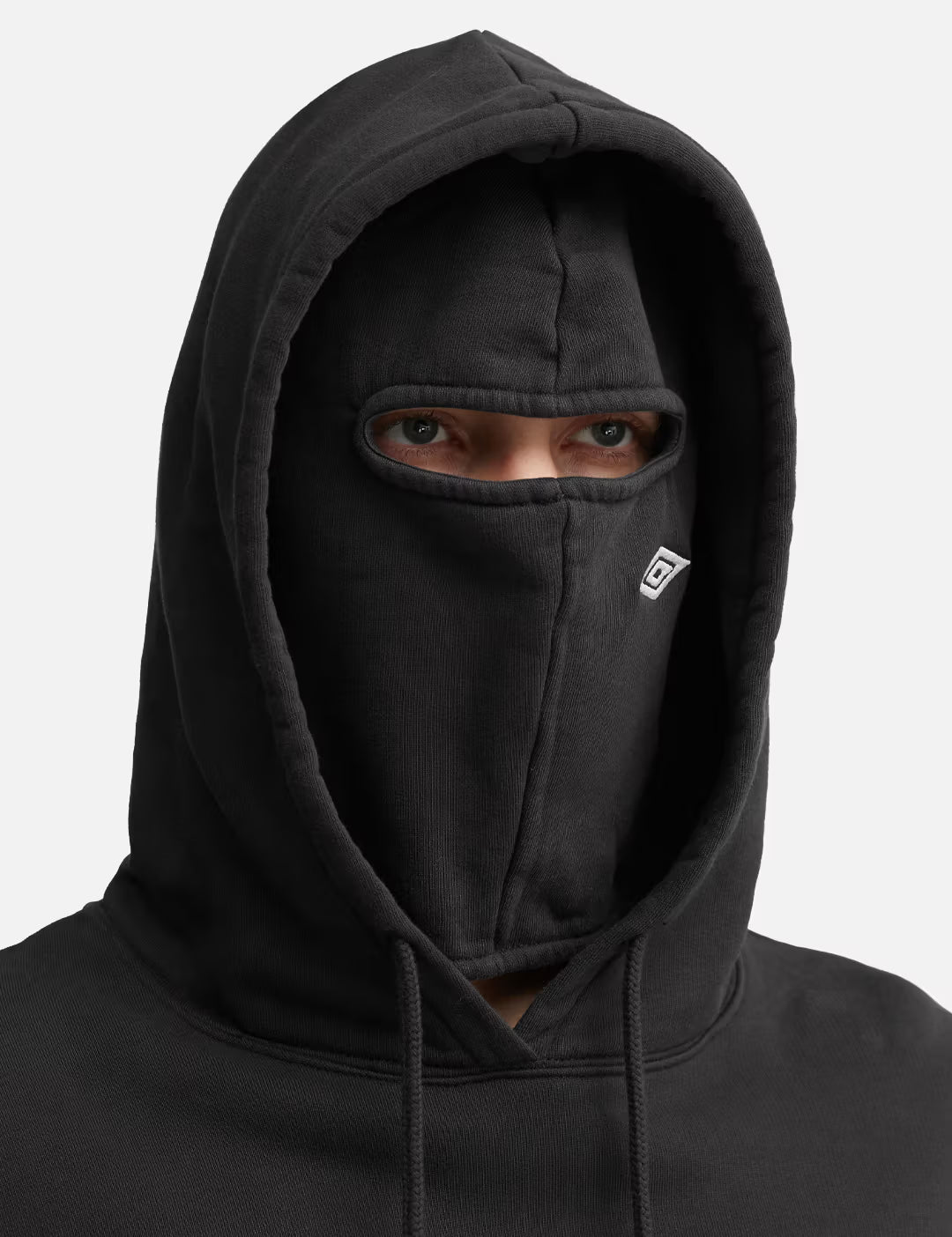 Umbro x Slam Jam OG Logo Mask Hoodie Black