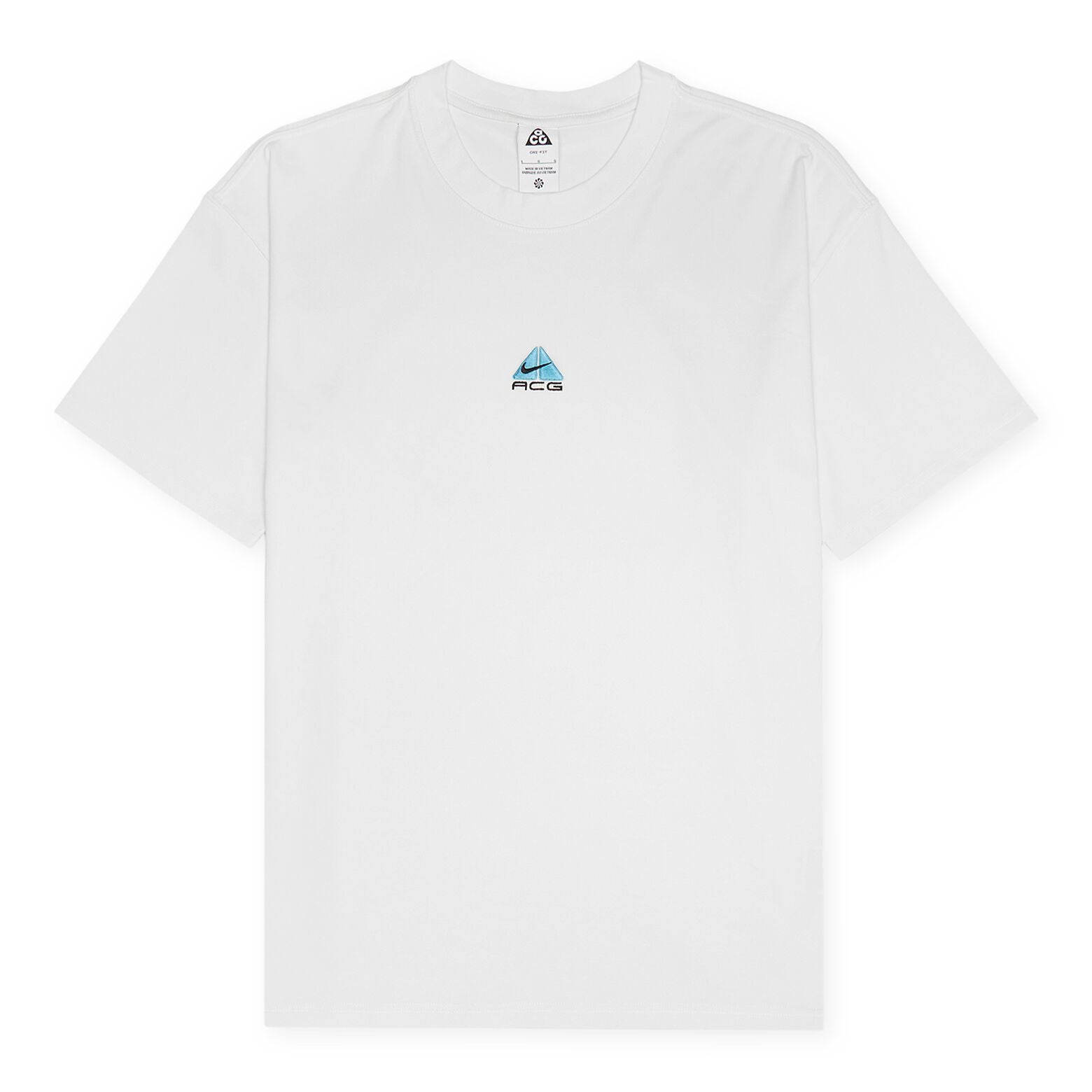 Nike ACG T-Shirt Summit White Aquarius Blue