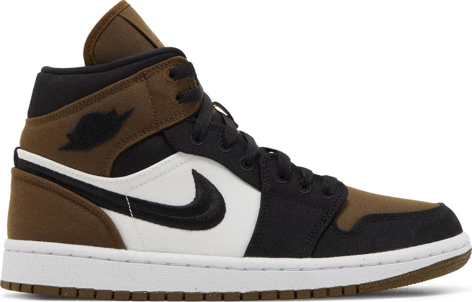 Air Jordan 1 Mid Olive Toe (W)