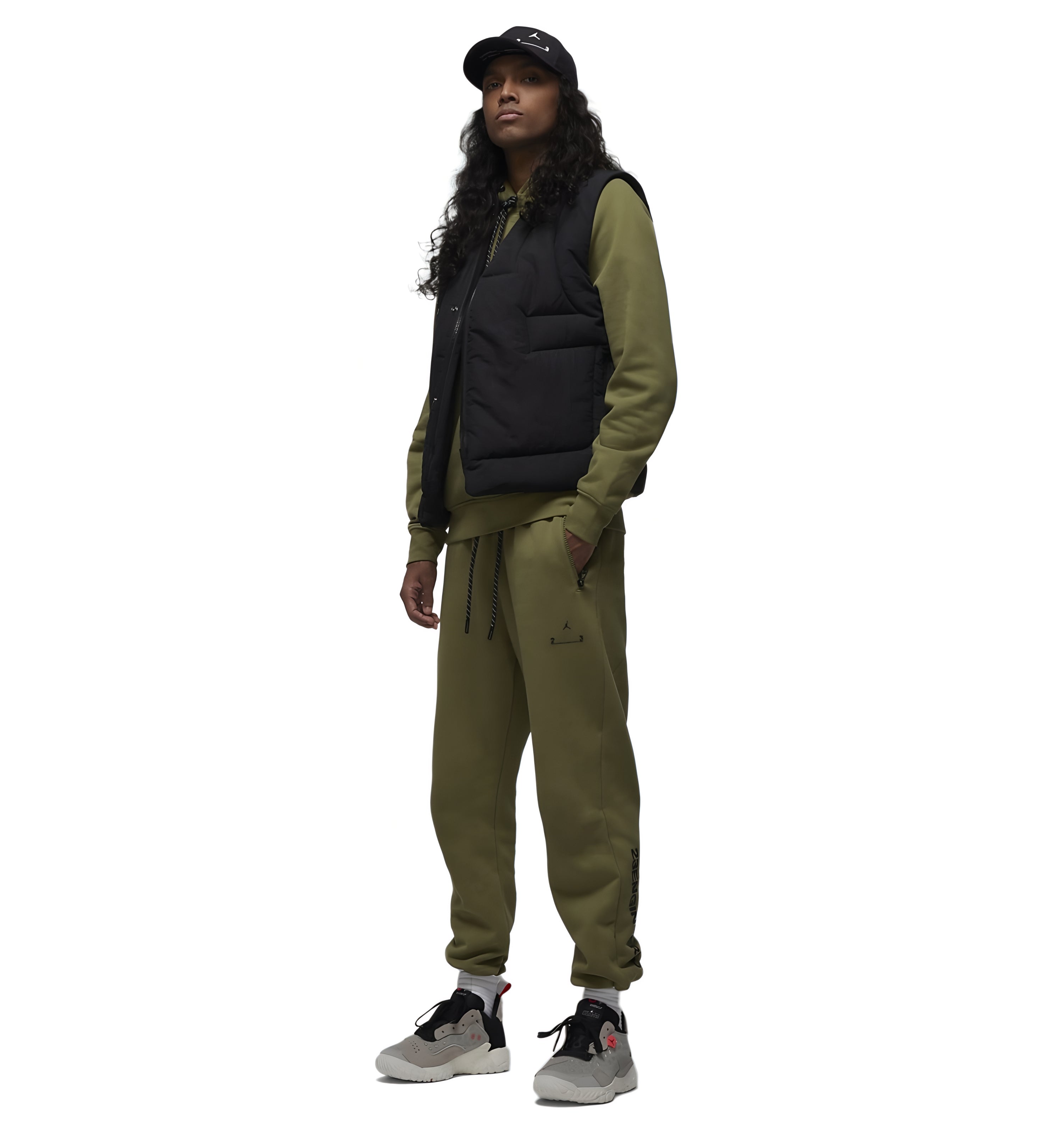 Air Jordan MJ 23E FLC Suit Olive