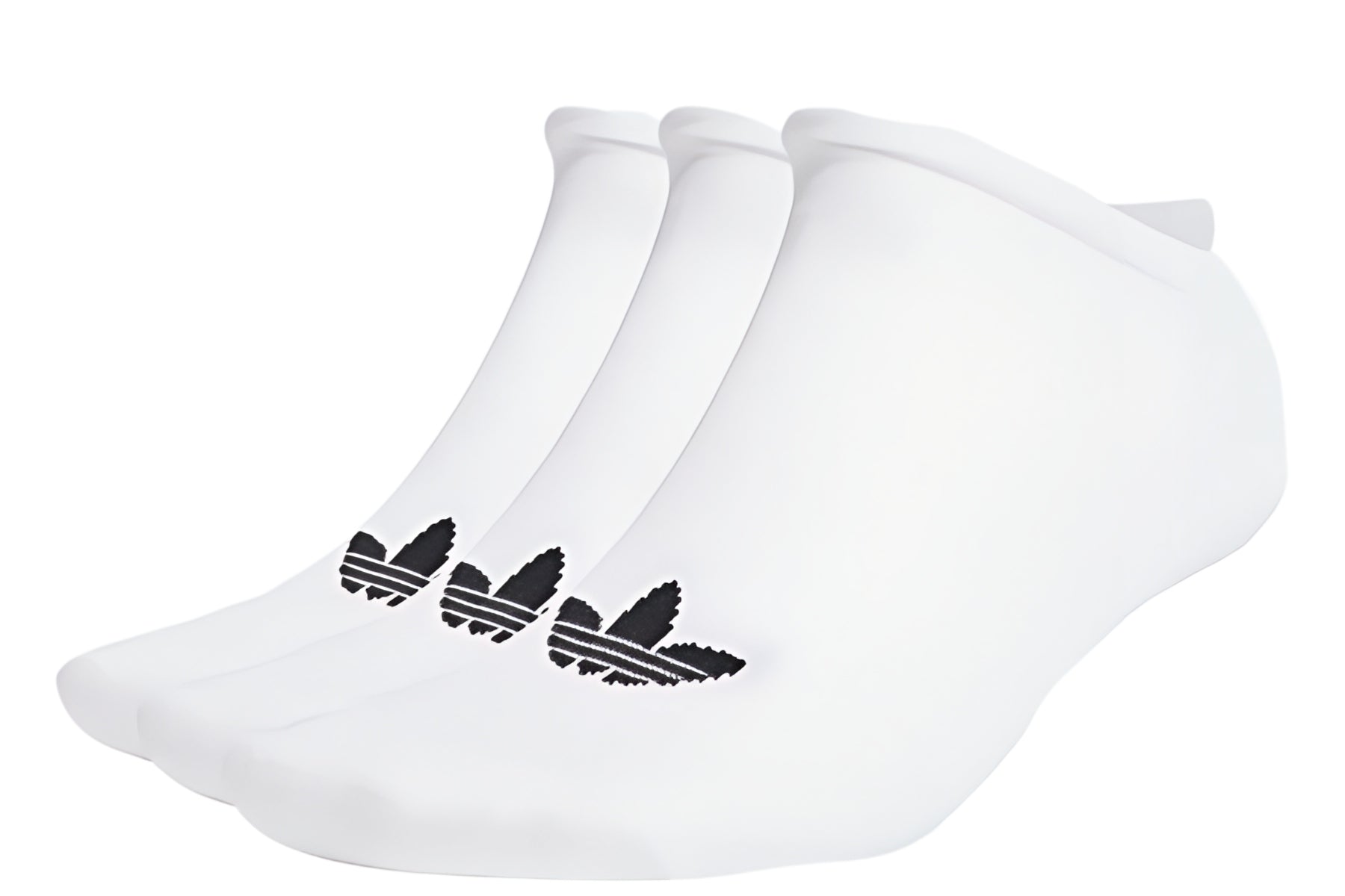 adidas Originals Trefoil Liner Socks 3-pack White