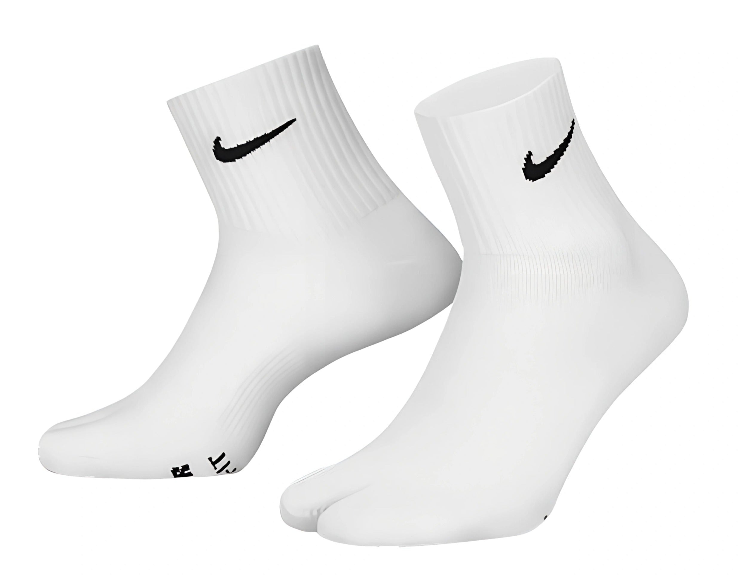 Nike Plus Lightweight 160 Tabi Ankle Socks White