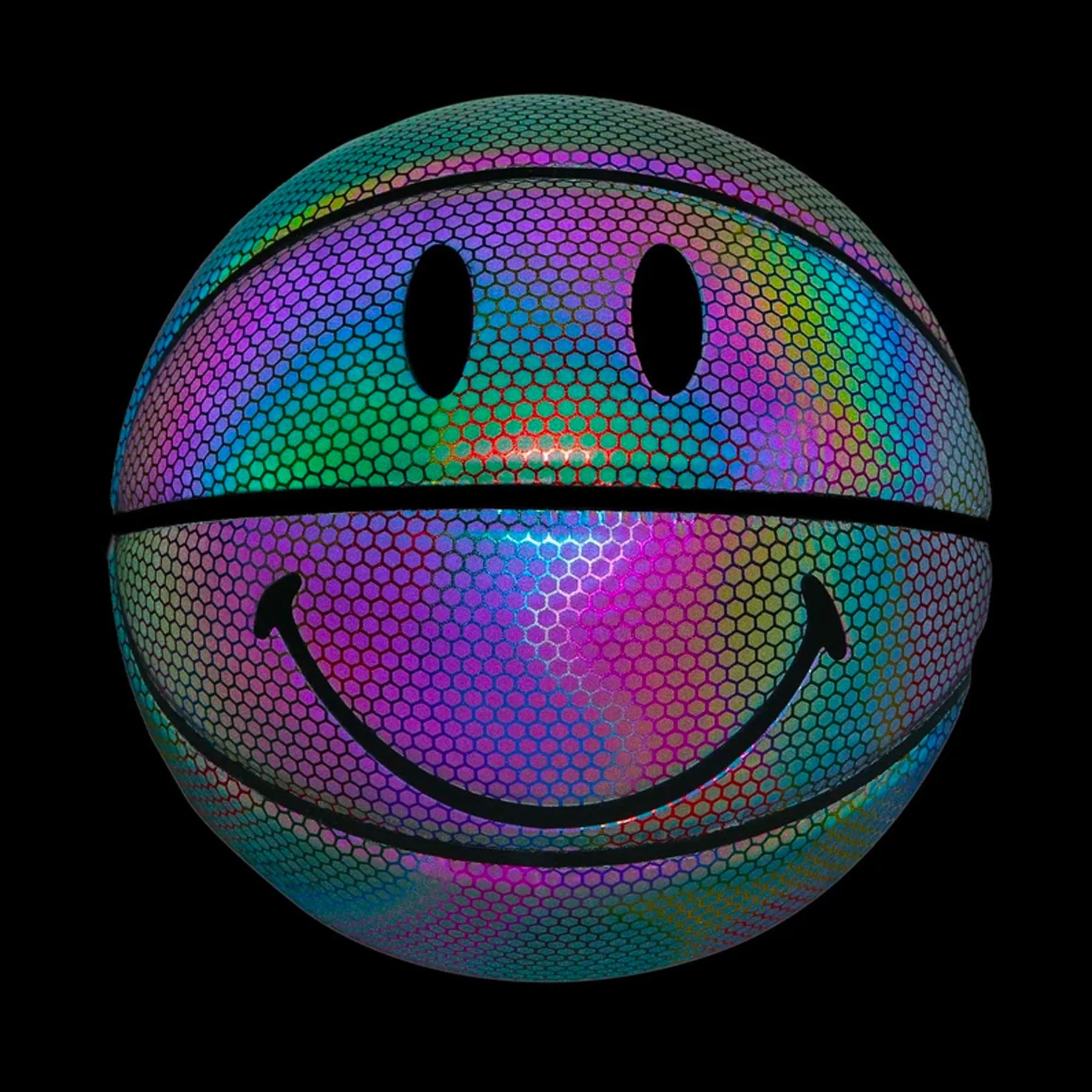 Chinatown Market Iridescent Smiley Basketball