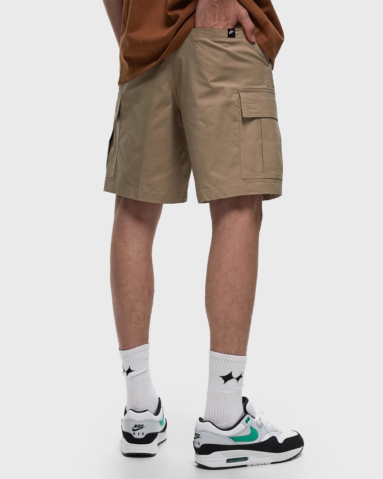 Nike Club Woven Cargo Shorts Brown