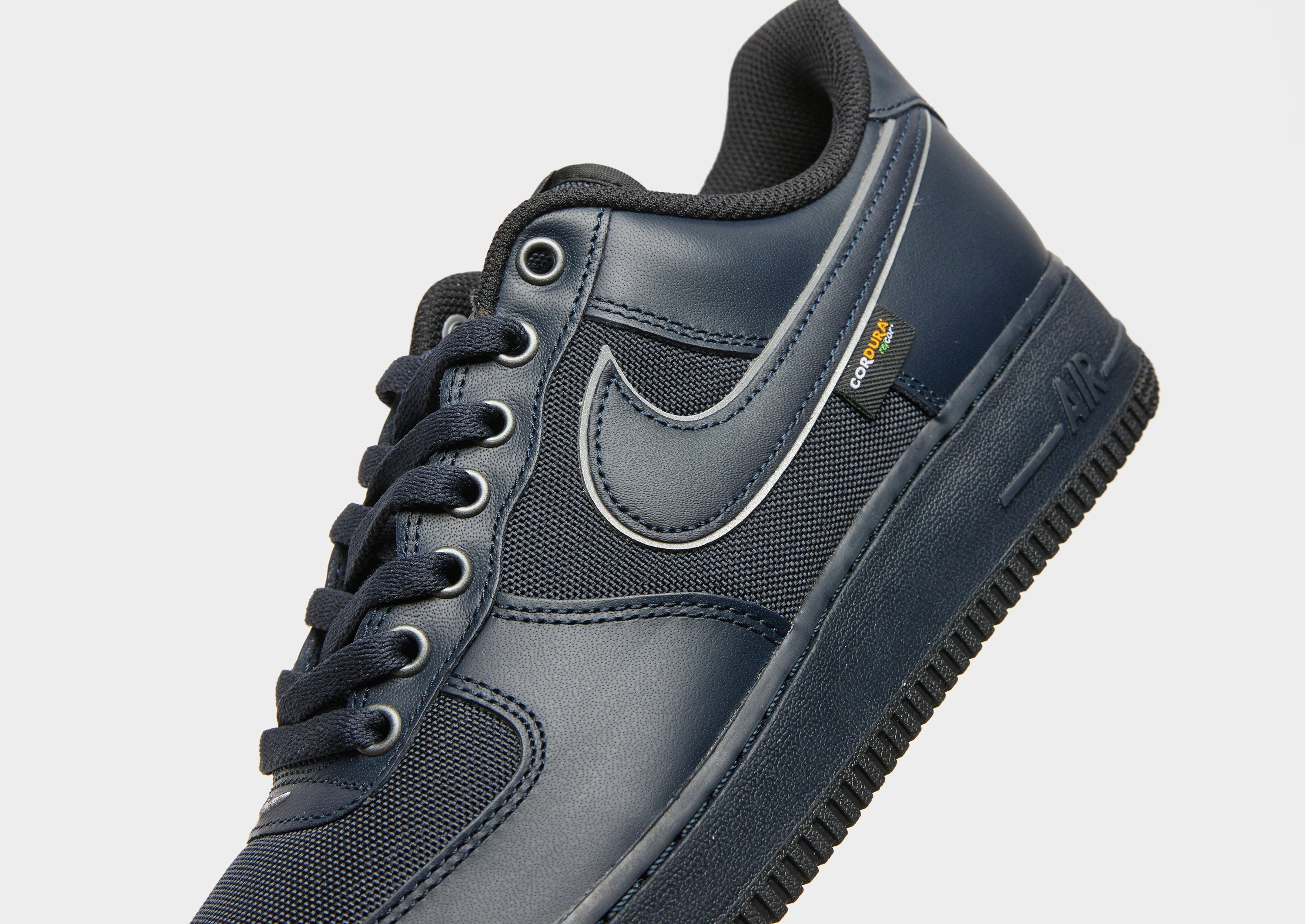 Nike Air Force 1 Low Cordura Dark Obsidian