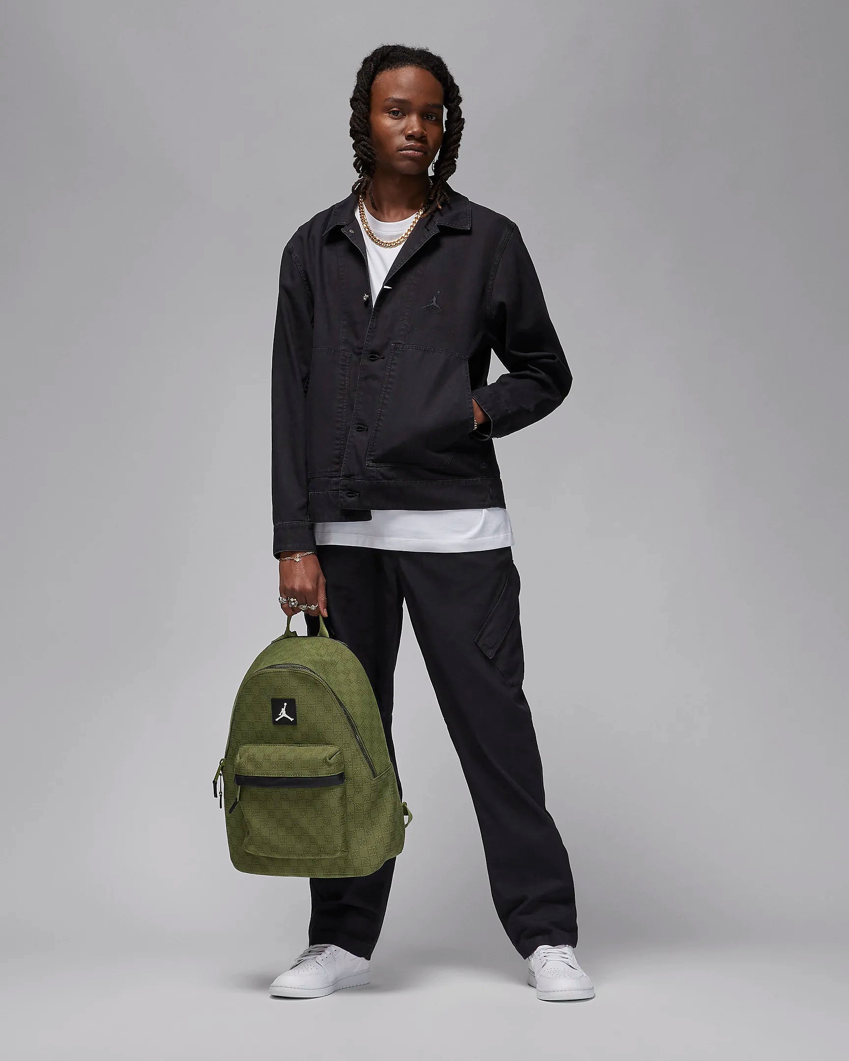 Air Jordan Monogram Backpack Green