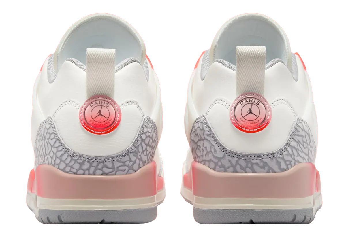 Paris Saint-Germain x Air Jordan Spizike Low 'Sail Infrared'