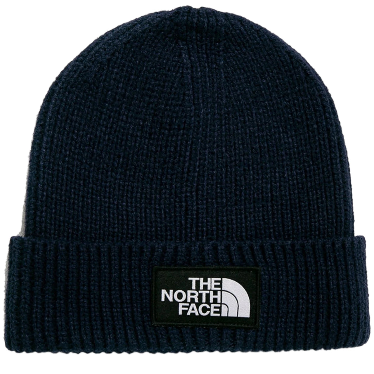 The North Face Logo Box Cuffed Navy