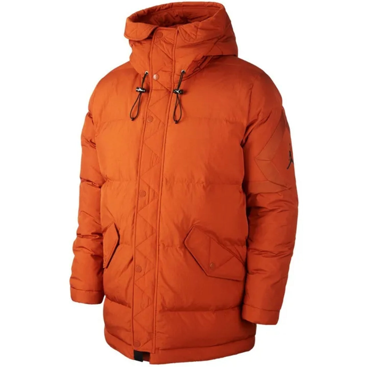 Air Jordan M J Wings Down Parka Orange