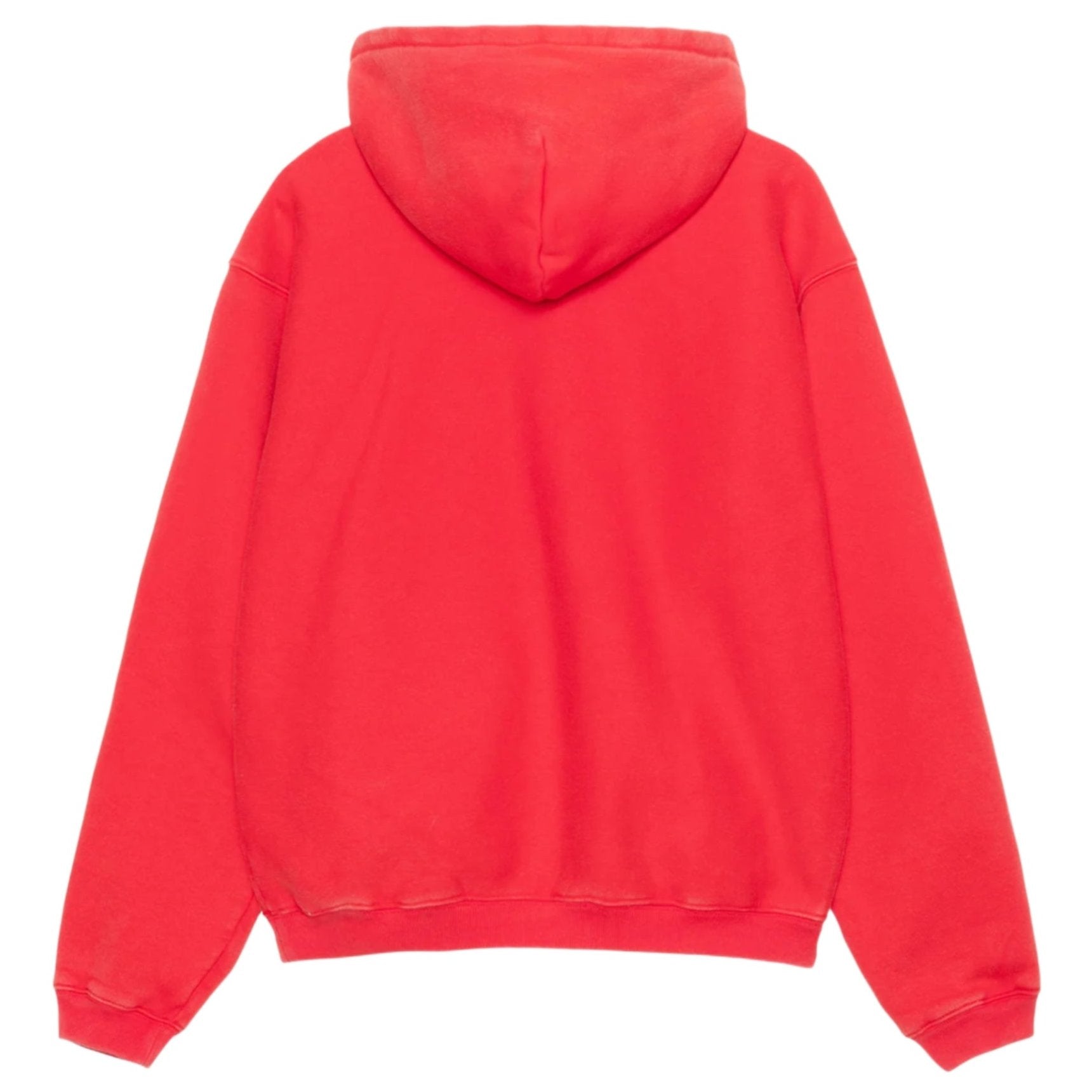 Stussy Outline Zip Hoodie Red