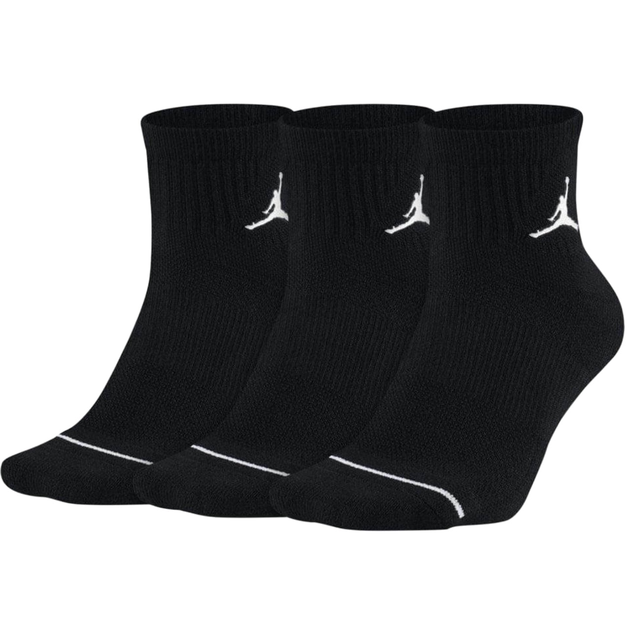 Air Jordan Jumpman Quarter 3-Pack Black