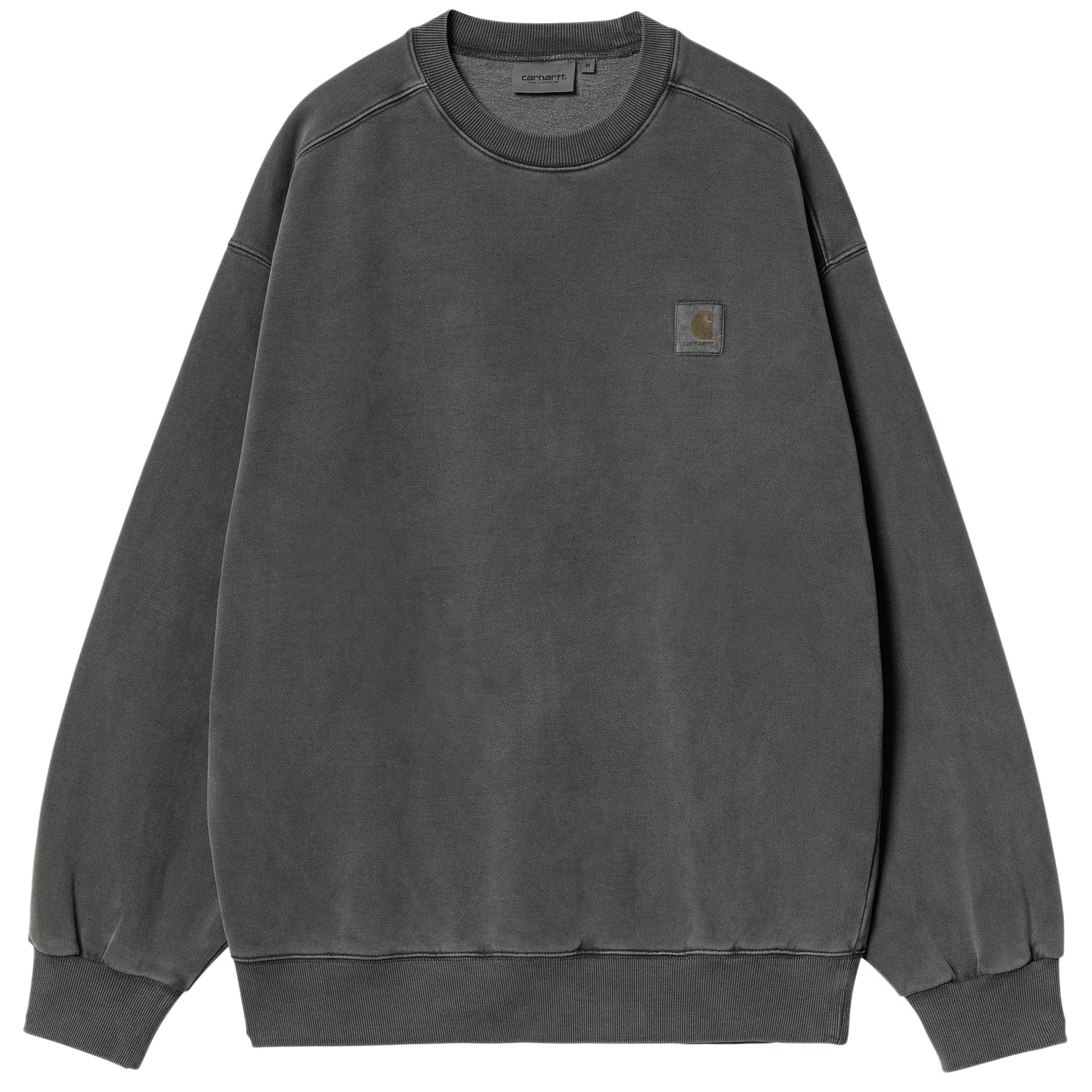 Carhartt WIP Vista Sweatshirt Graphite Garment Dyed