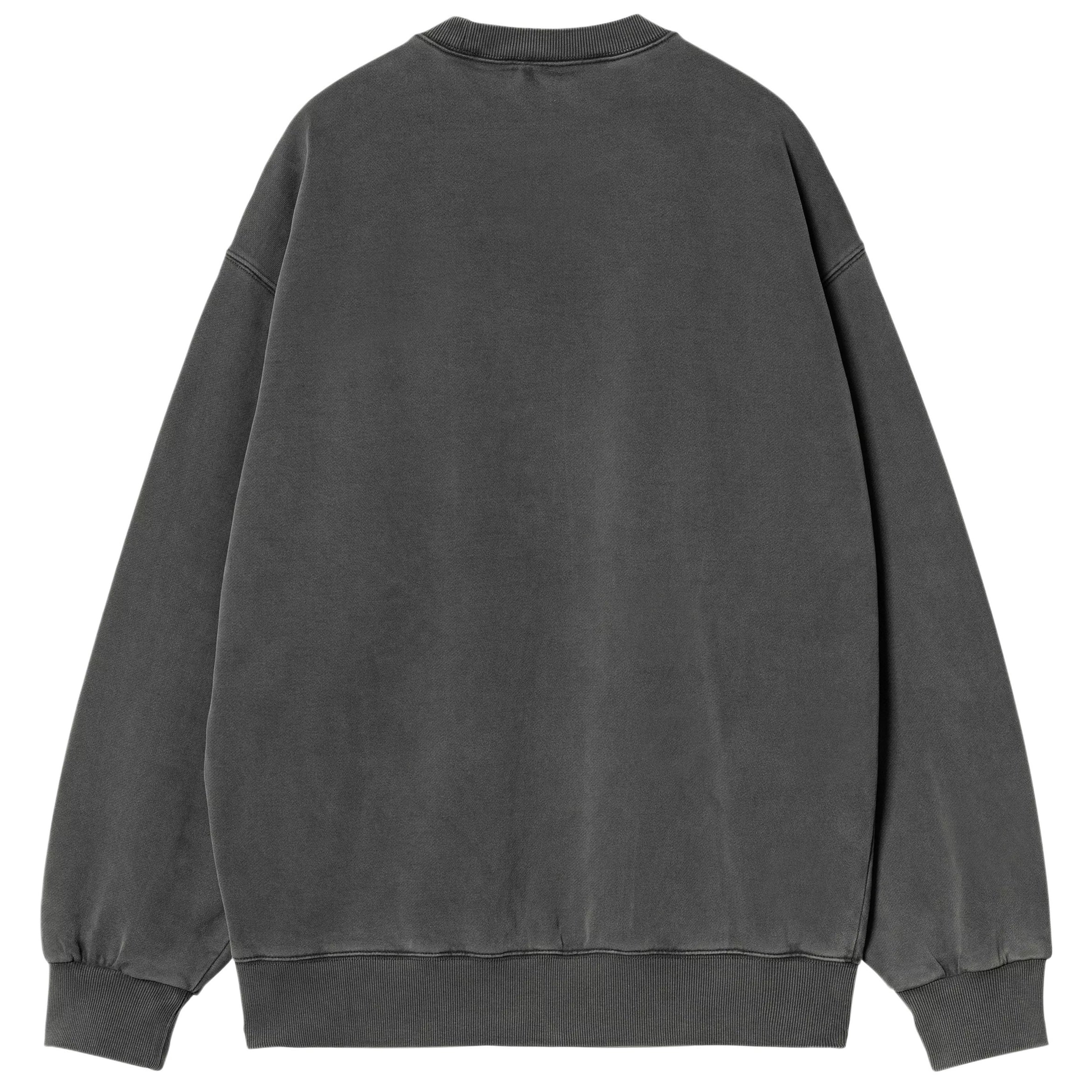 Carhartt WIP Vista Sweatshirt Graphite Garment Dyed