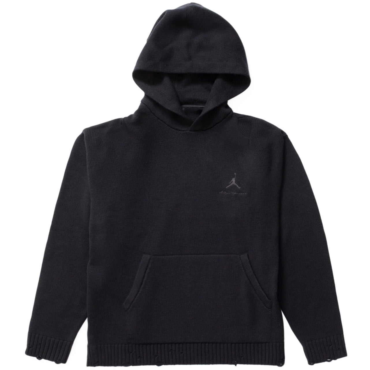 Jordan x A Ma Maniere Jacquard Hoodie Black