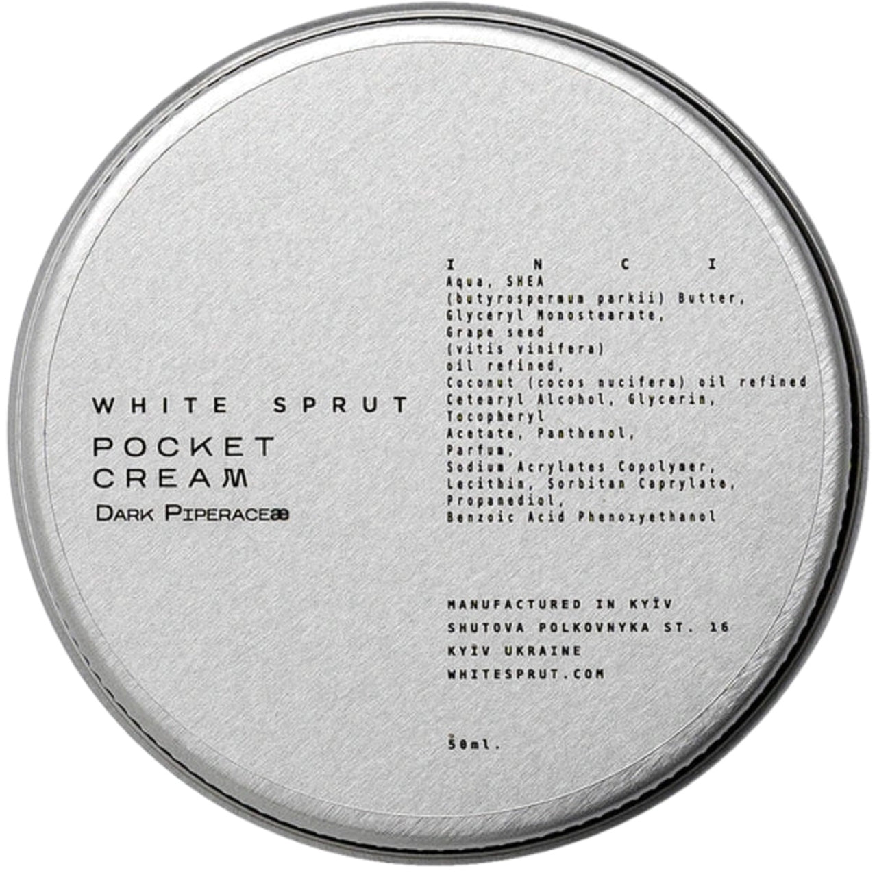 White Sprut Pocket cream