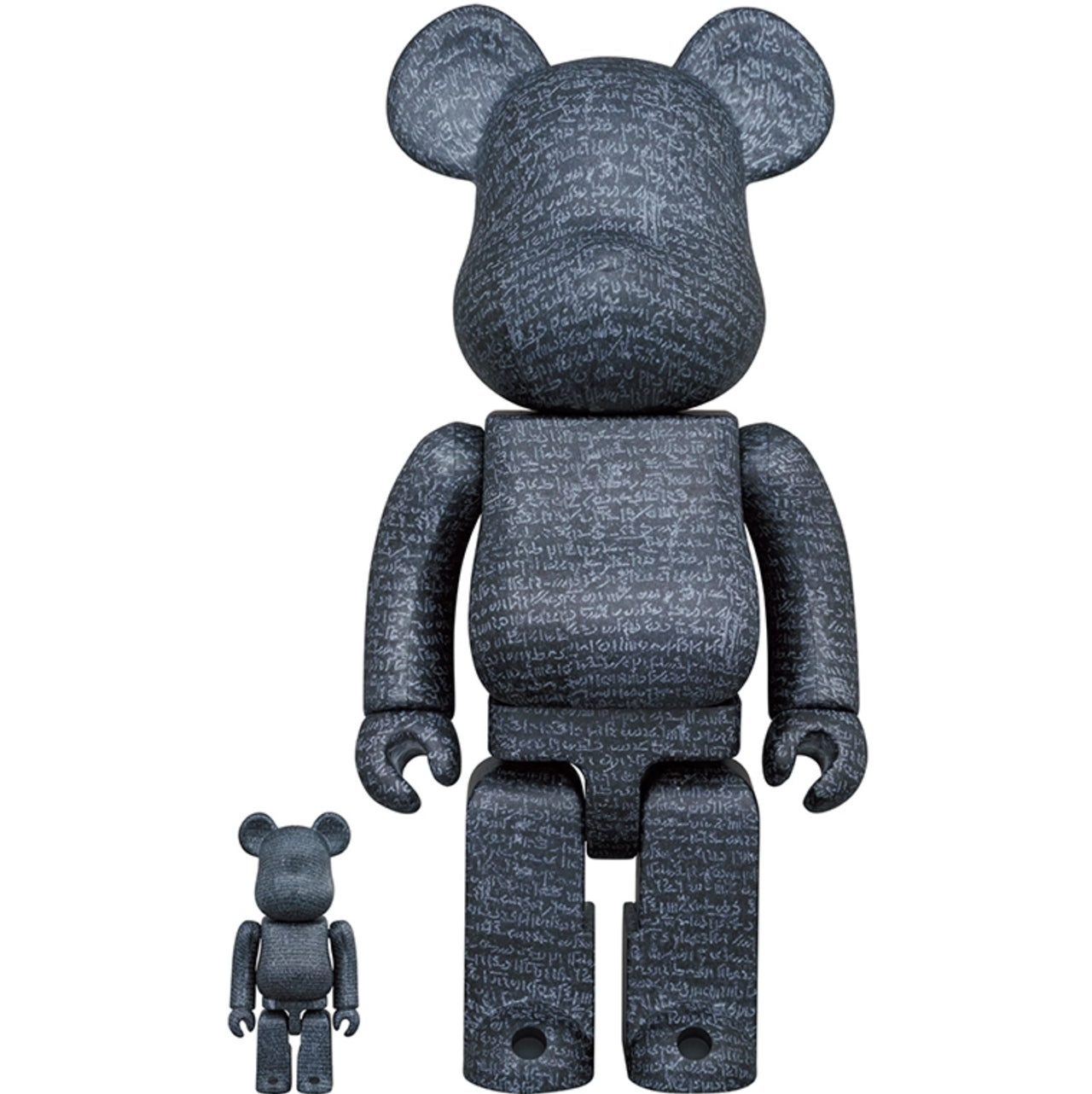 Bearbrick The British Museum (The Rosetta Stone) 100% & 400% Set