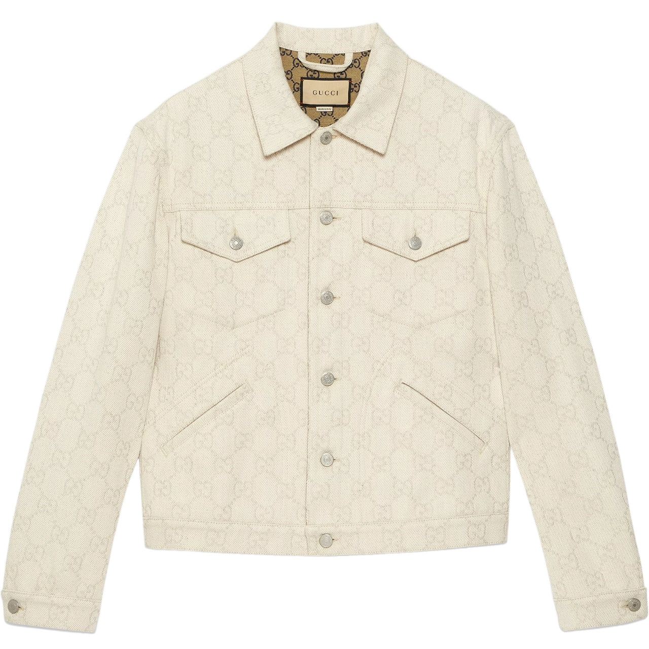 GUCCI Gg Cotton Jacquard Jacket