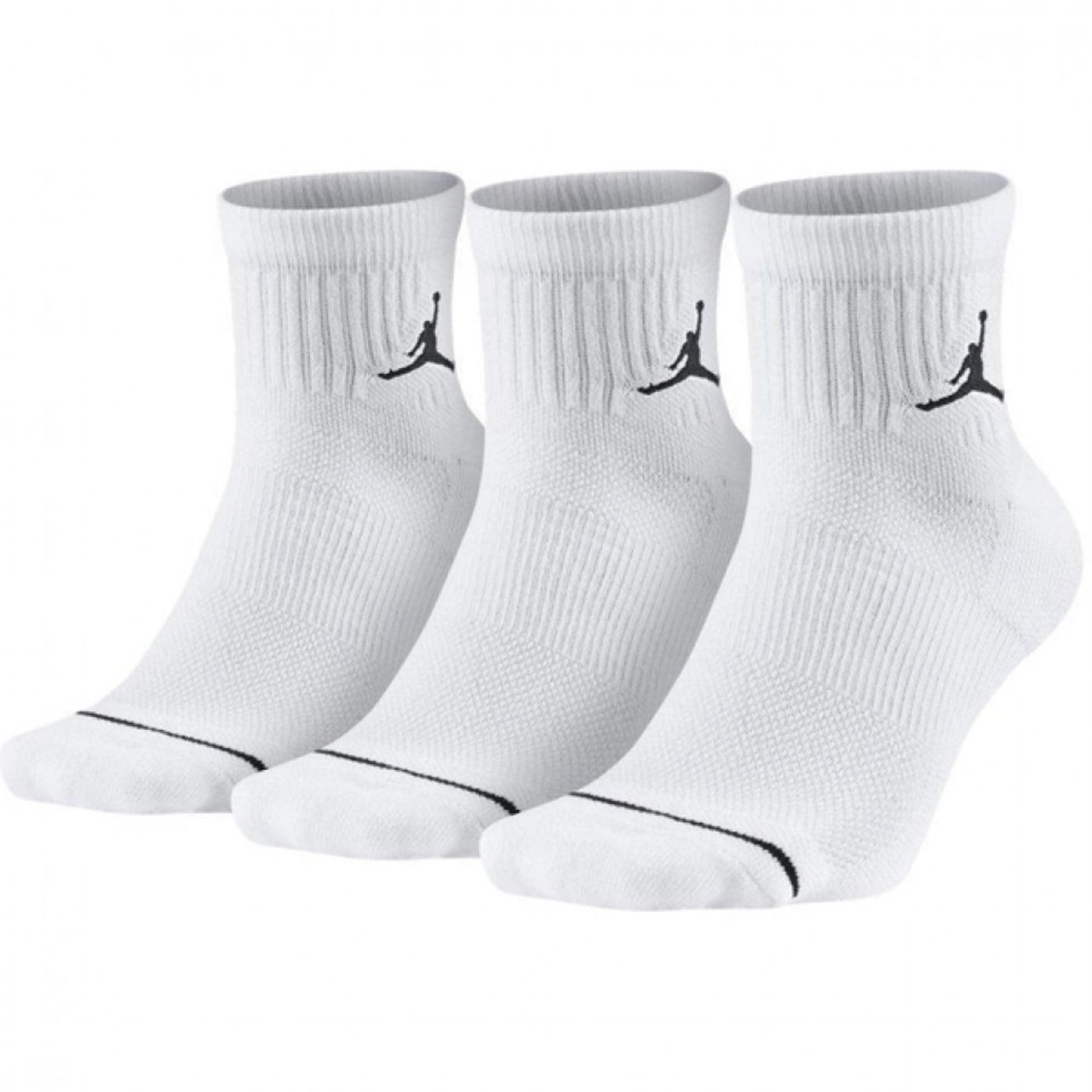 Air Jordan Jumpman Quarter Dri-Fit 3-Pack White