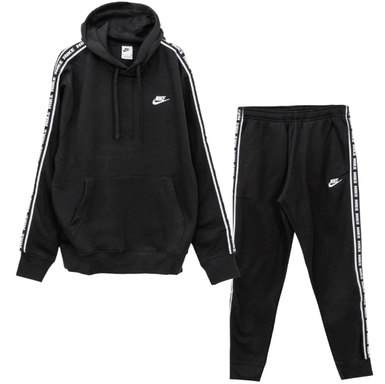 Nike Club Fleece Gx Hd Track Suit Black