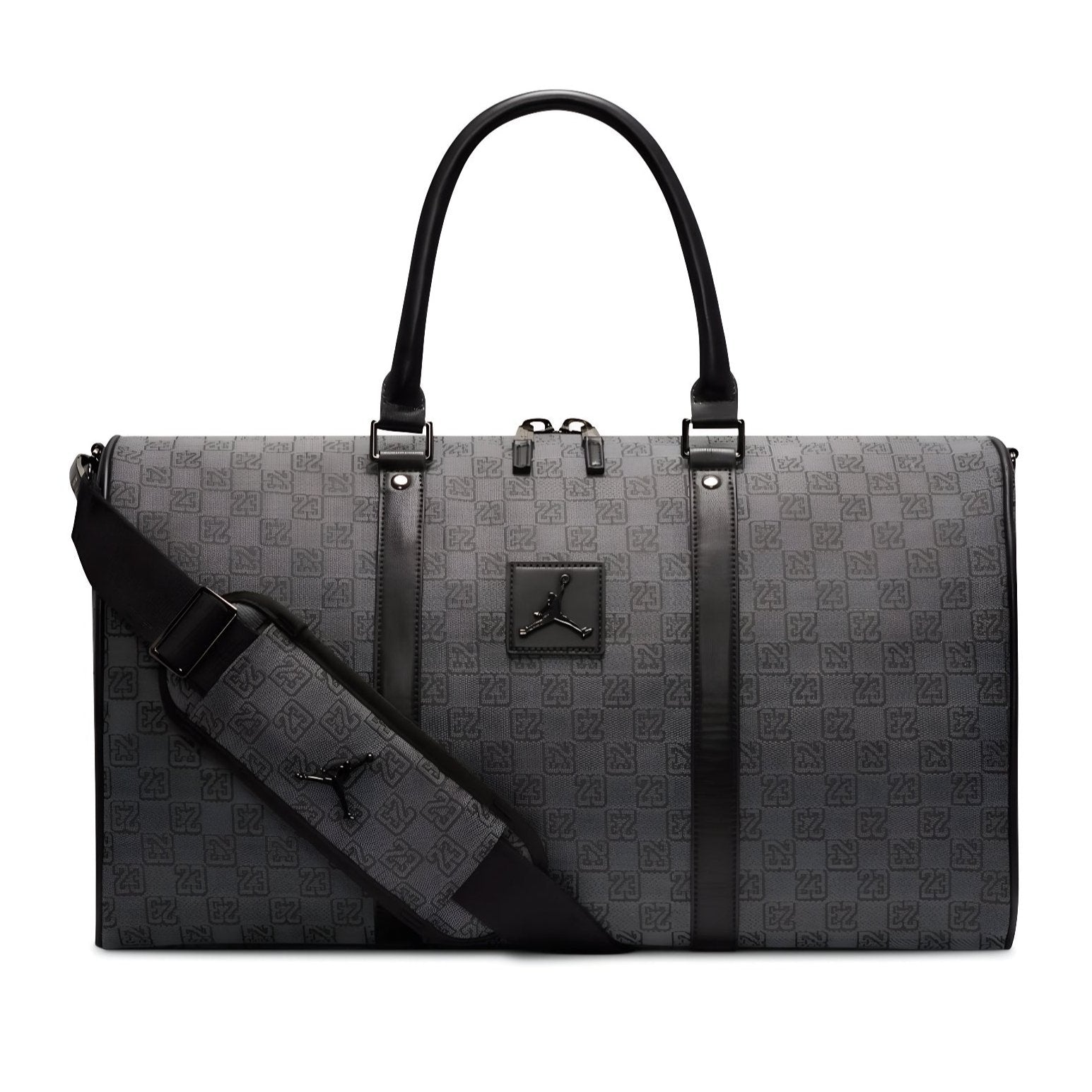 Air Jordan Monogram Duffle Bag Black