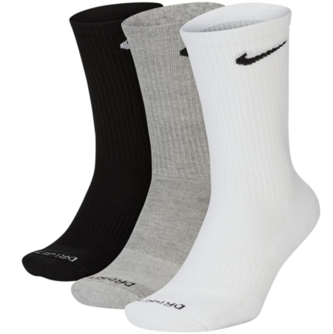 Nike Everyday Plus Cushioned Crew Socks 3-pack Multi