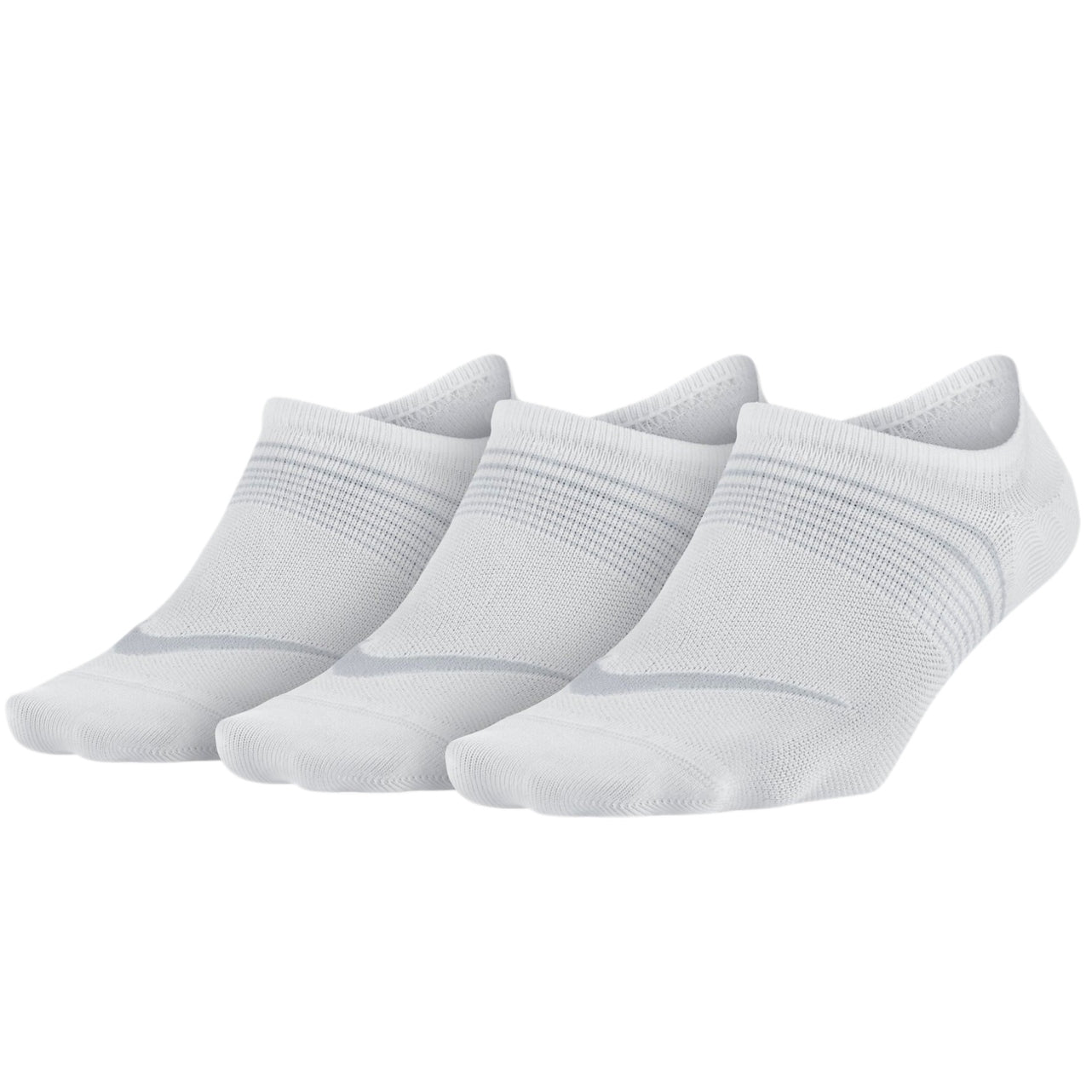 Nike Everyday Plus Lightweight Footie 3-Pack White