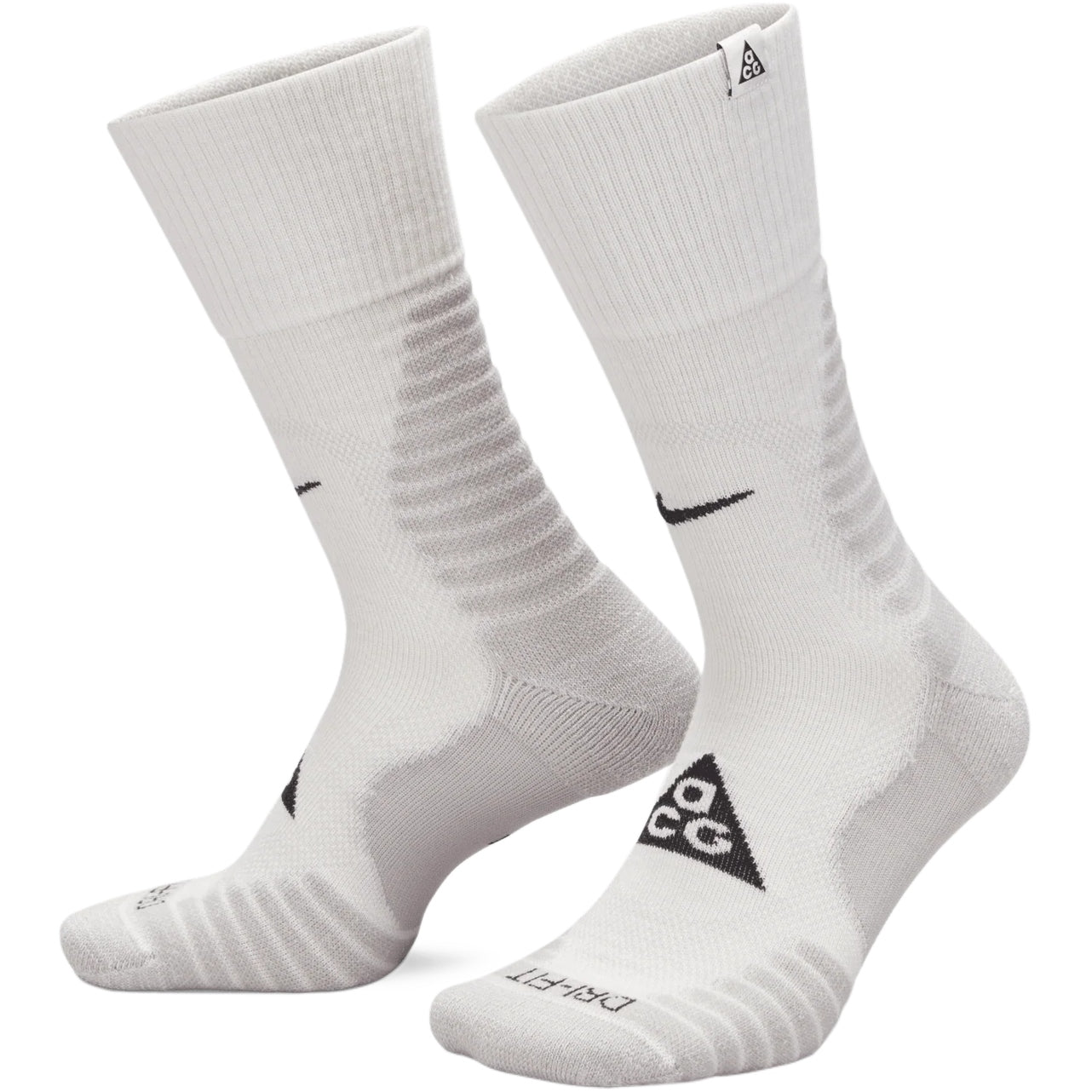 Nike ACG Outdoor Unisex Cushioned Crew Socks Gray