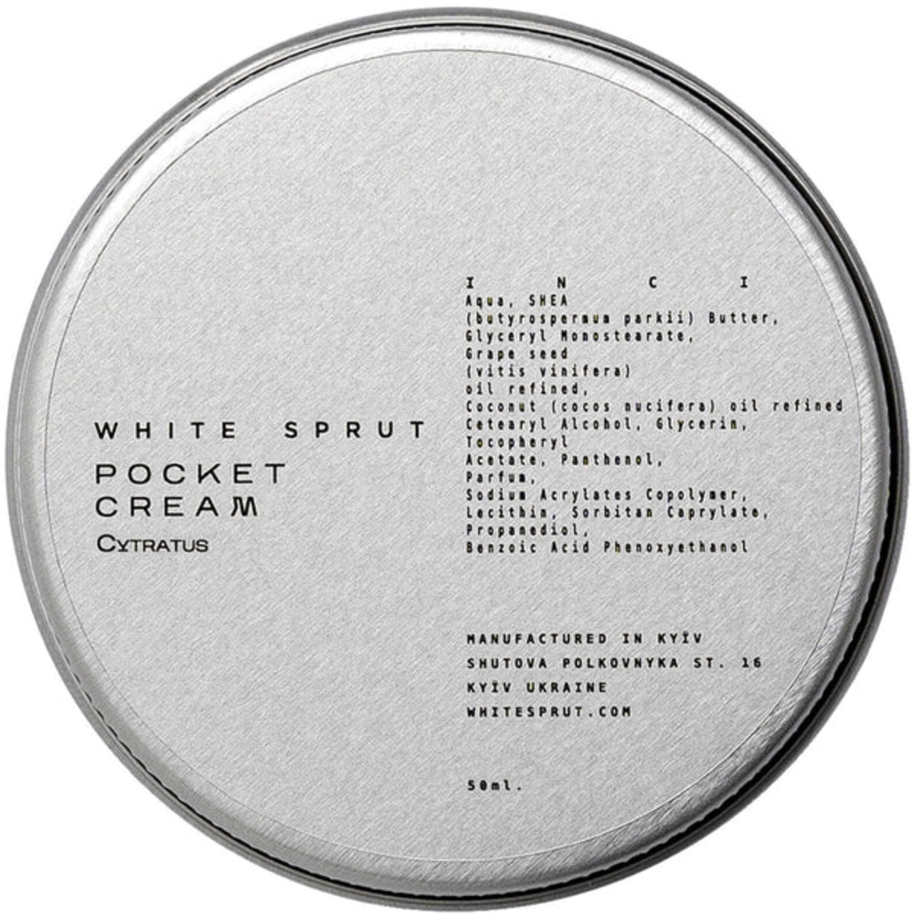 White Sprut Pocket cream