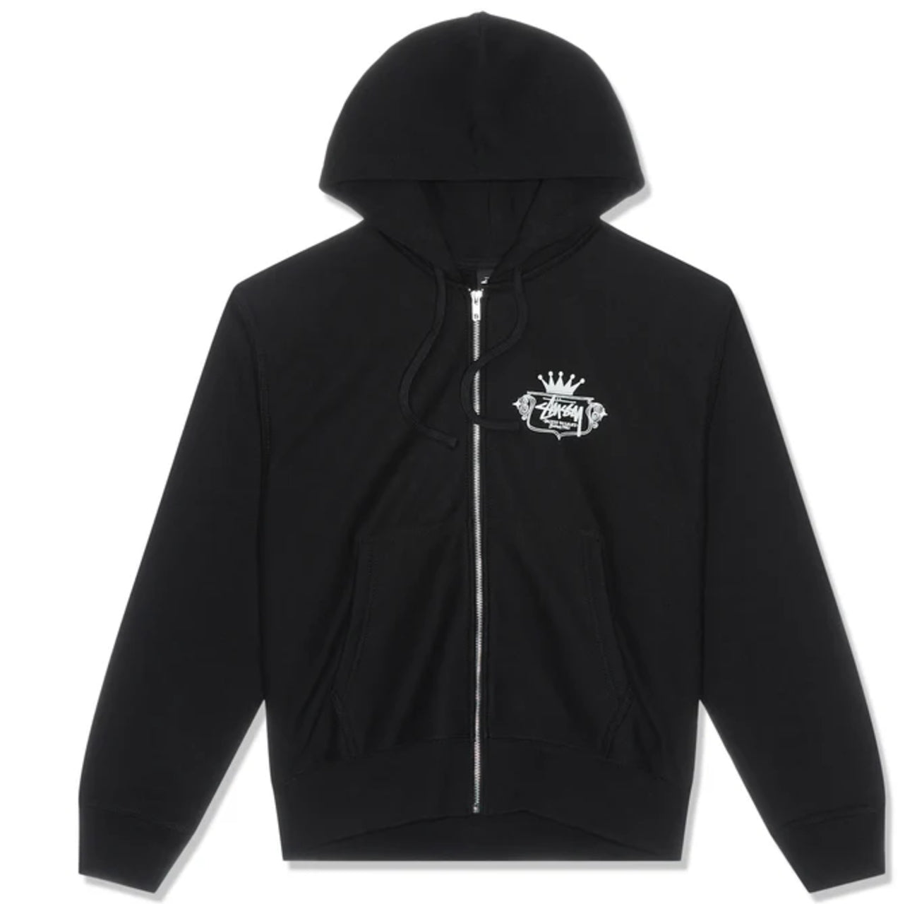 Stussy Built to Last Zip Hoodie Black