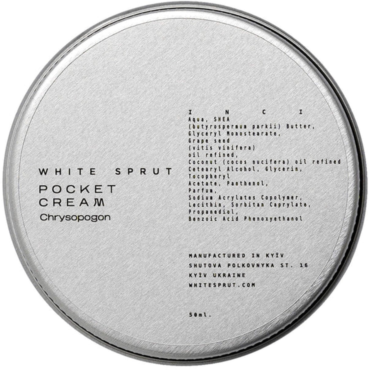 White Sprut Pocket cream