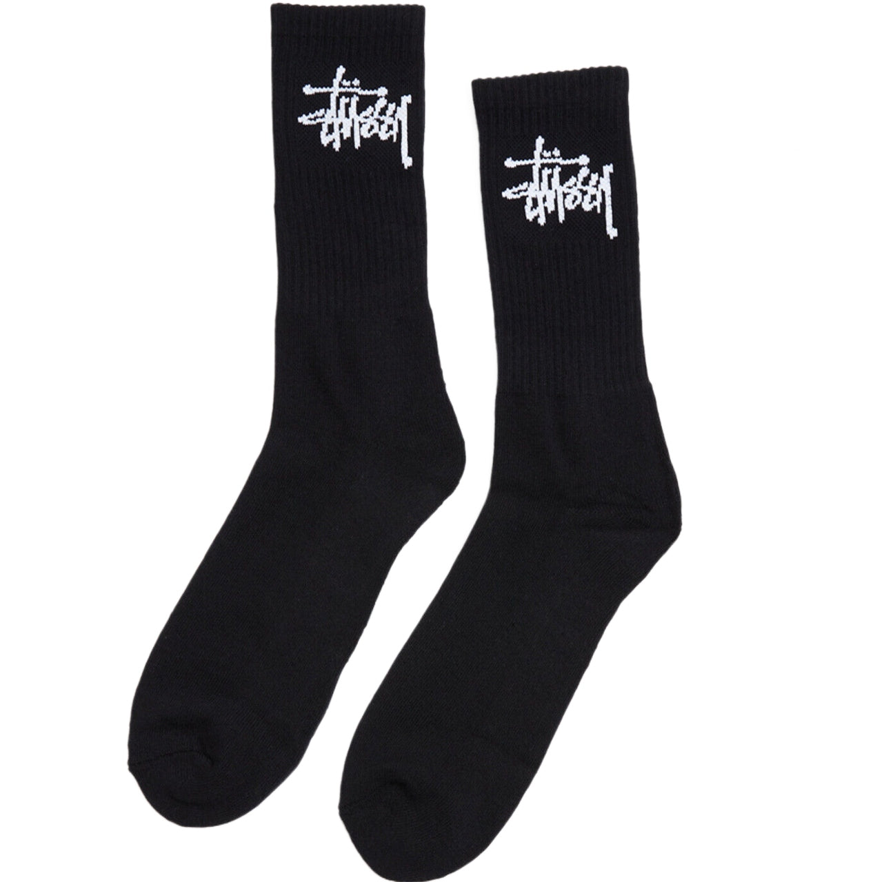 Stussy Stock Crew Socks 3-Pack Black