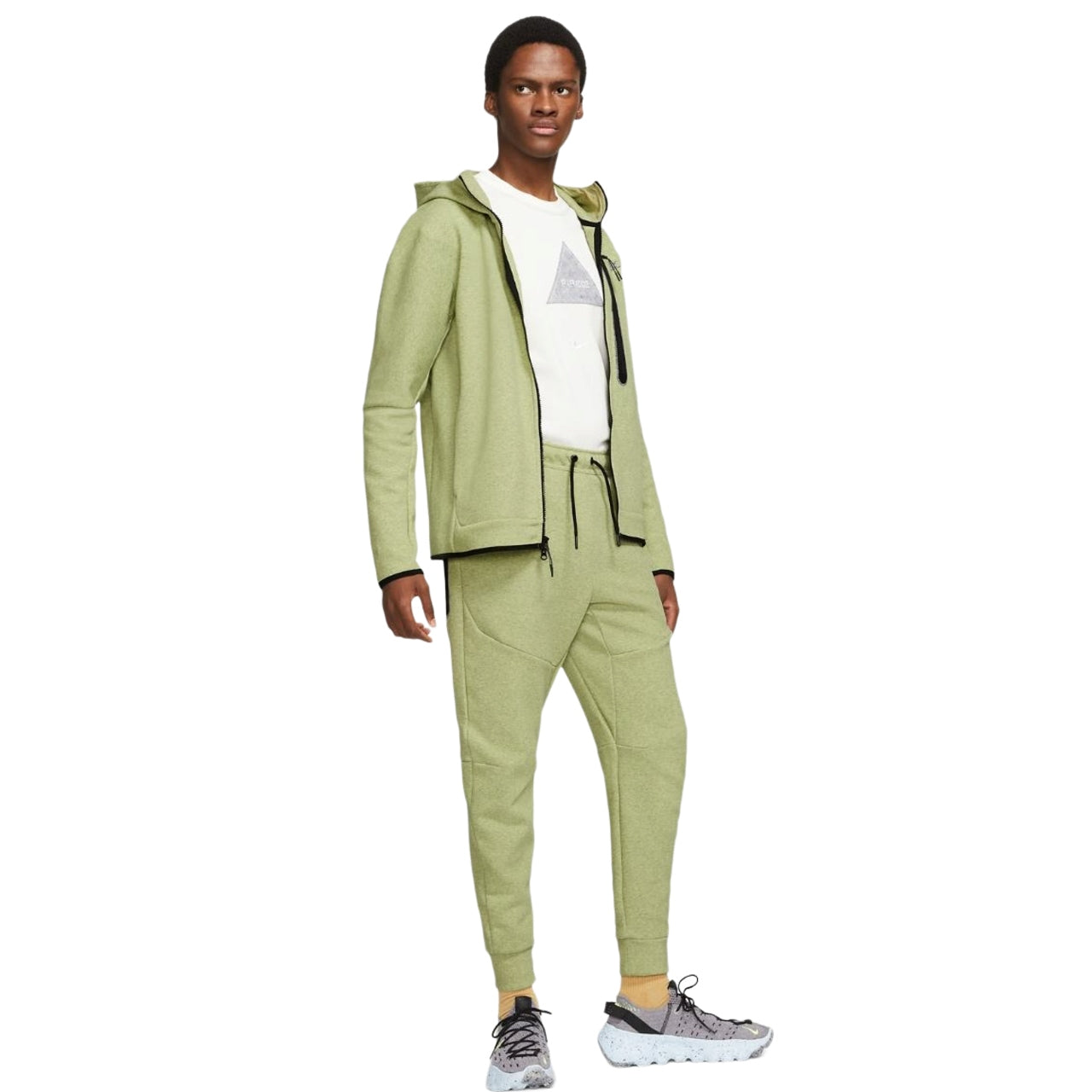 Nike Sportswear Tech Fleece Revival Suit Olive