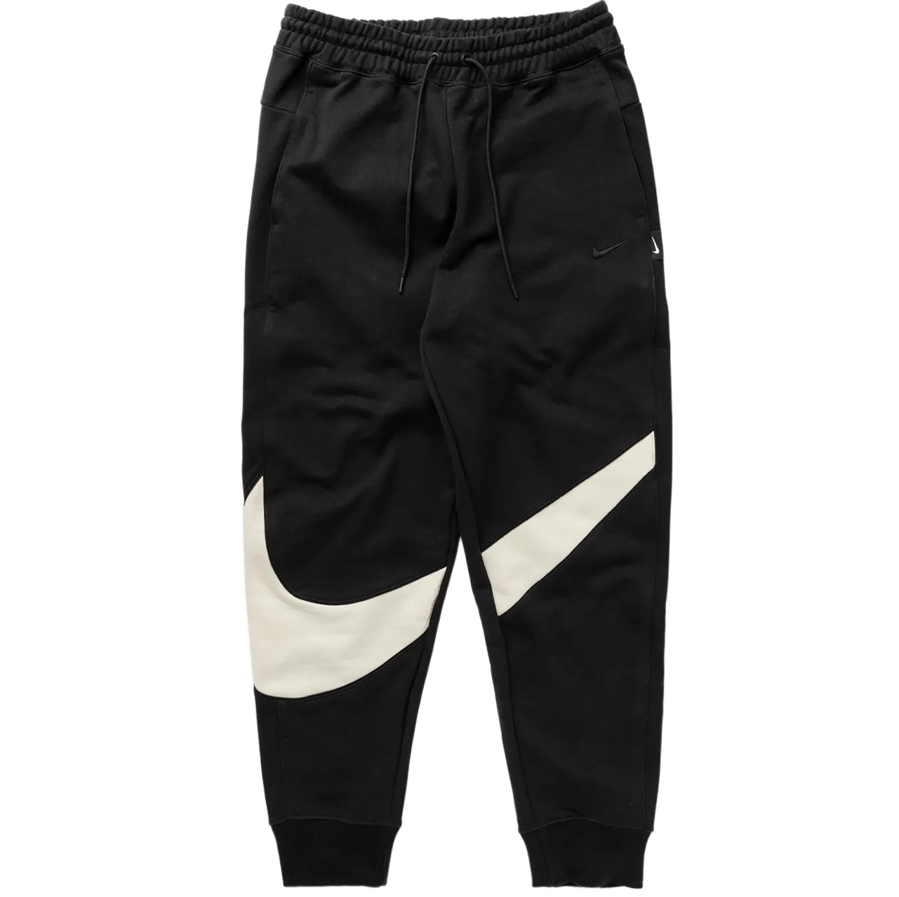 Nike Swoosh Fleece Pants Black