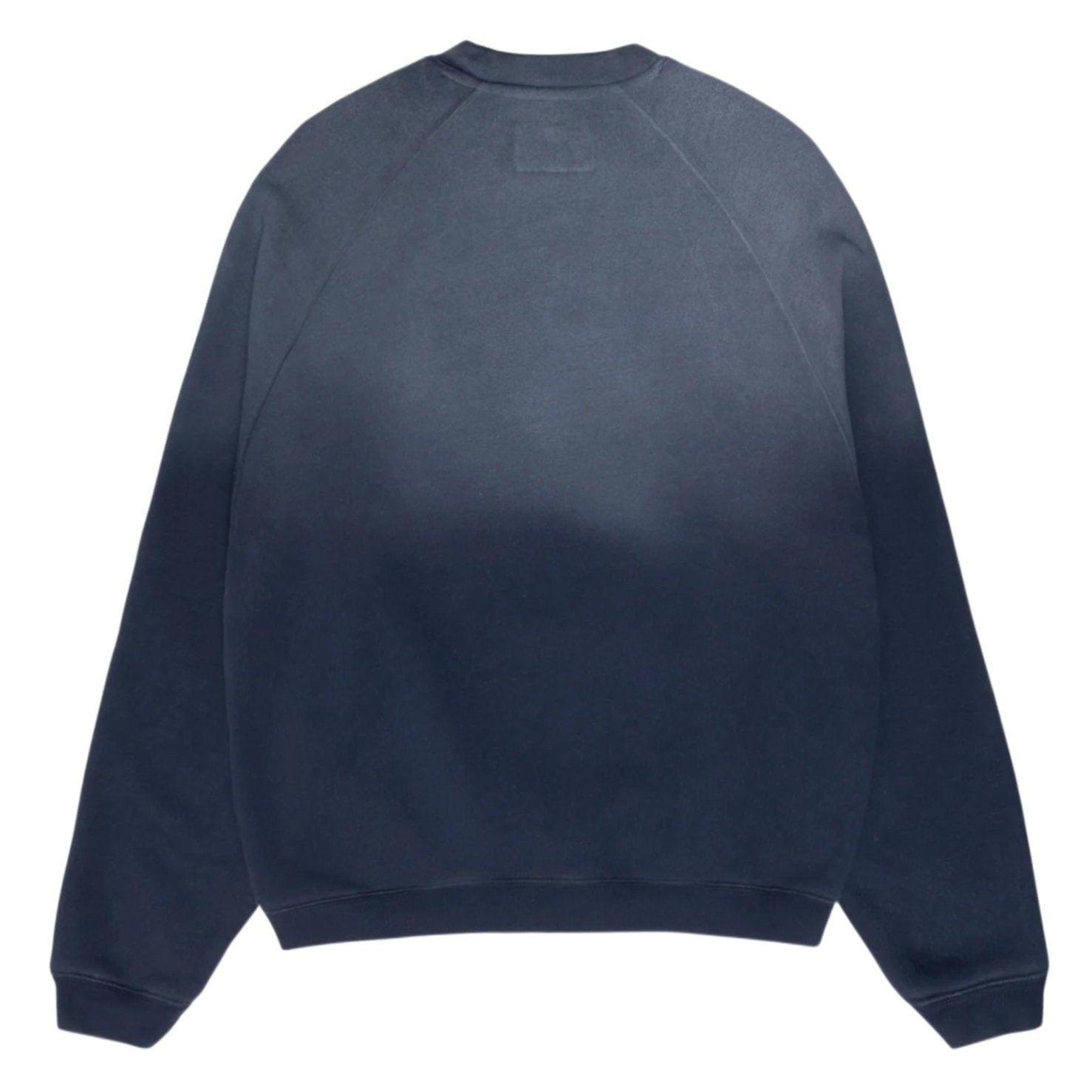 Stussy Raglan Sleeve Crewneck Sweatshirt Navy