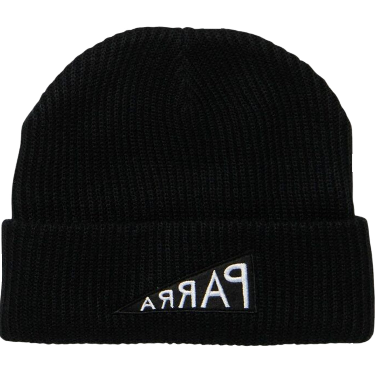 Parra Mirrored Flag Logo Beanie Black