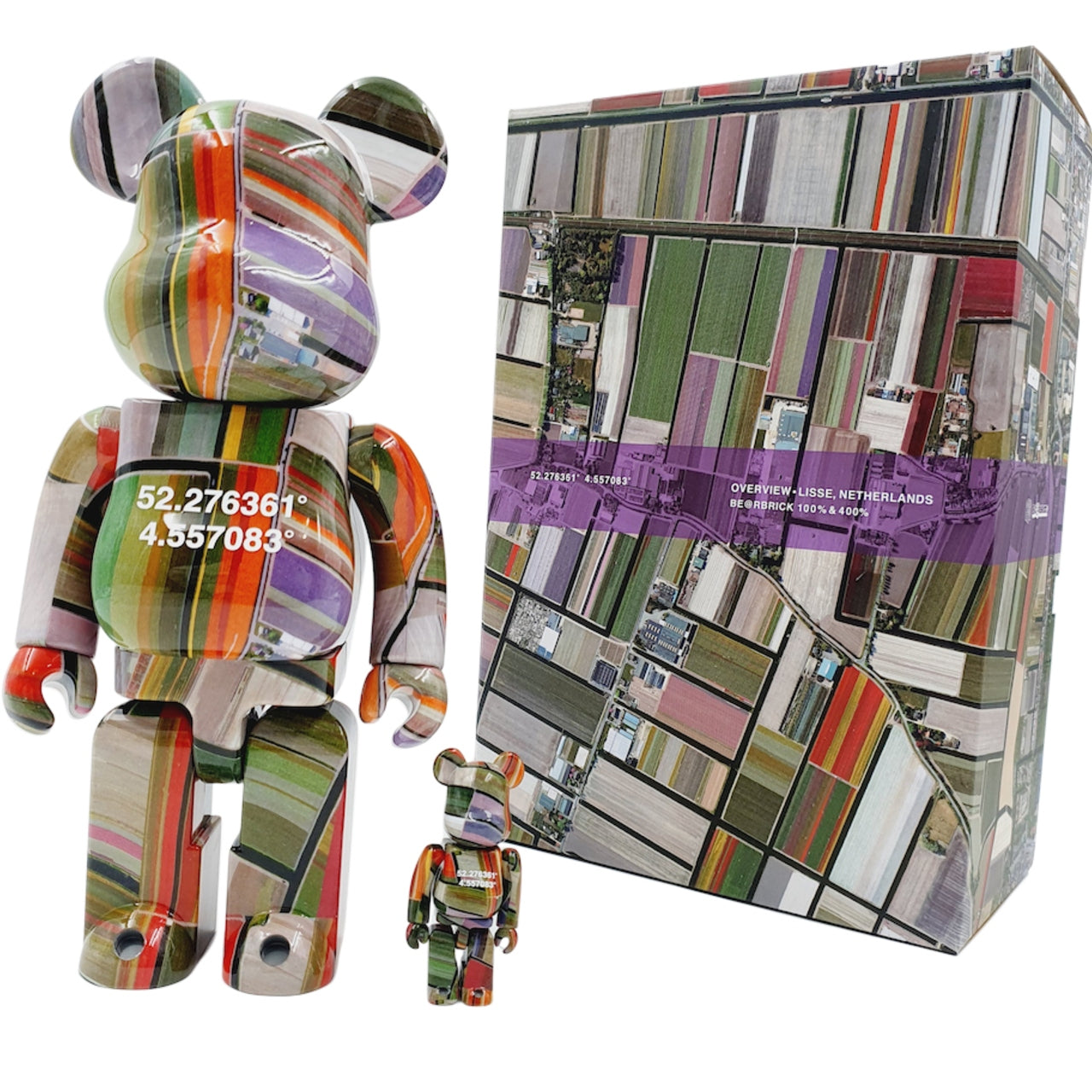 Bearbrick Benjamin Grant (Overview) Lisse 100% &amp; 400% Set