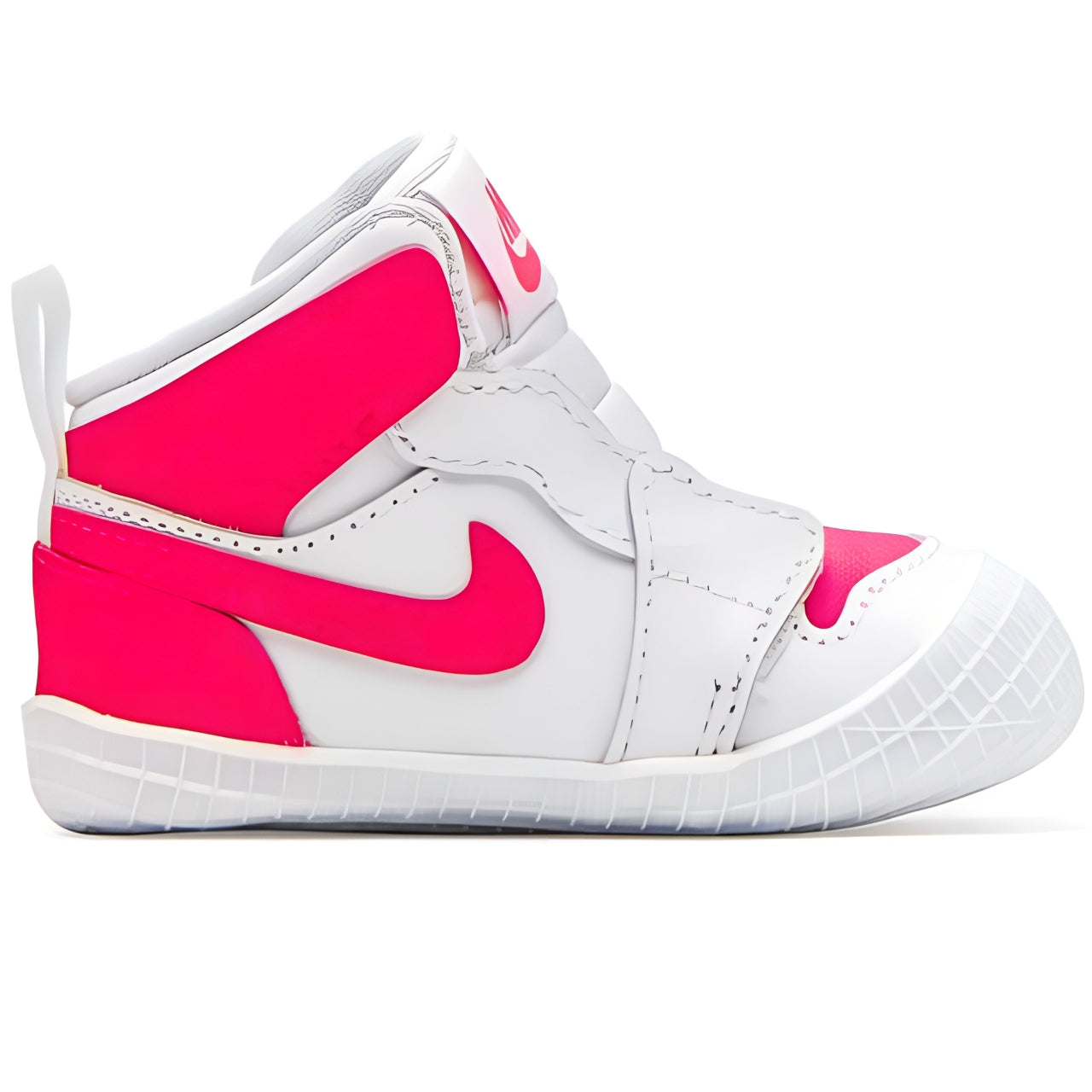 Air Jordan 1 Crib Bootie Racer Pink Kids