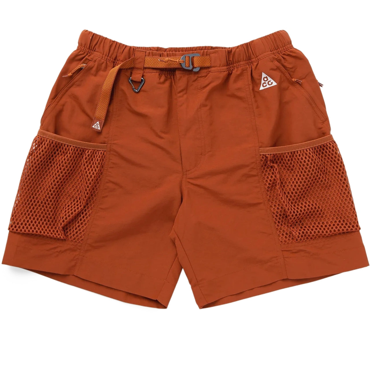 Nike Acg Snowgrass Cargo Shorts Orange