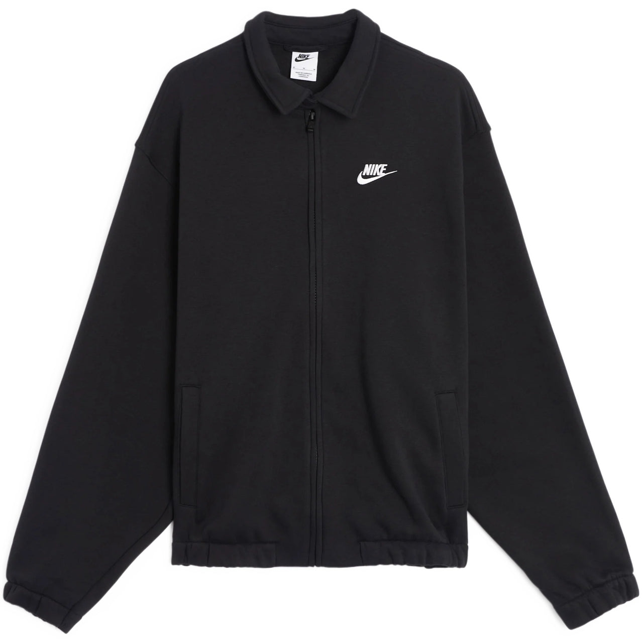 Nike Club Fleece Men's Harrington Jacket Black